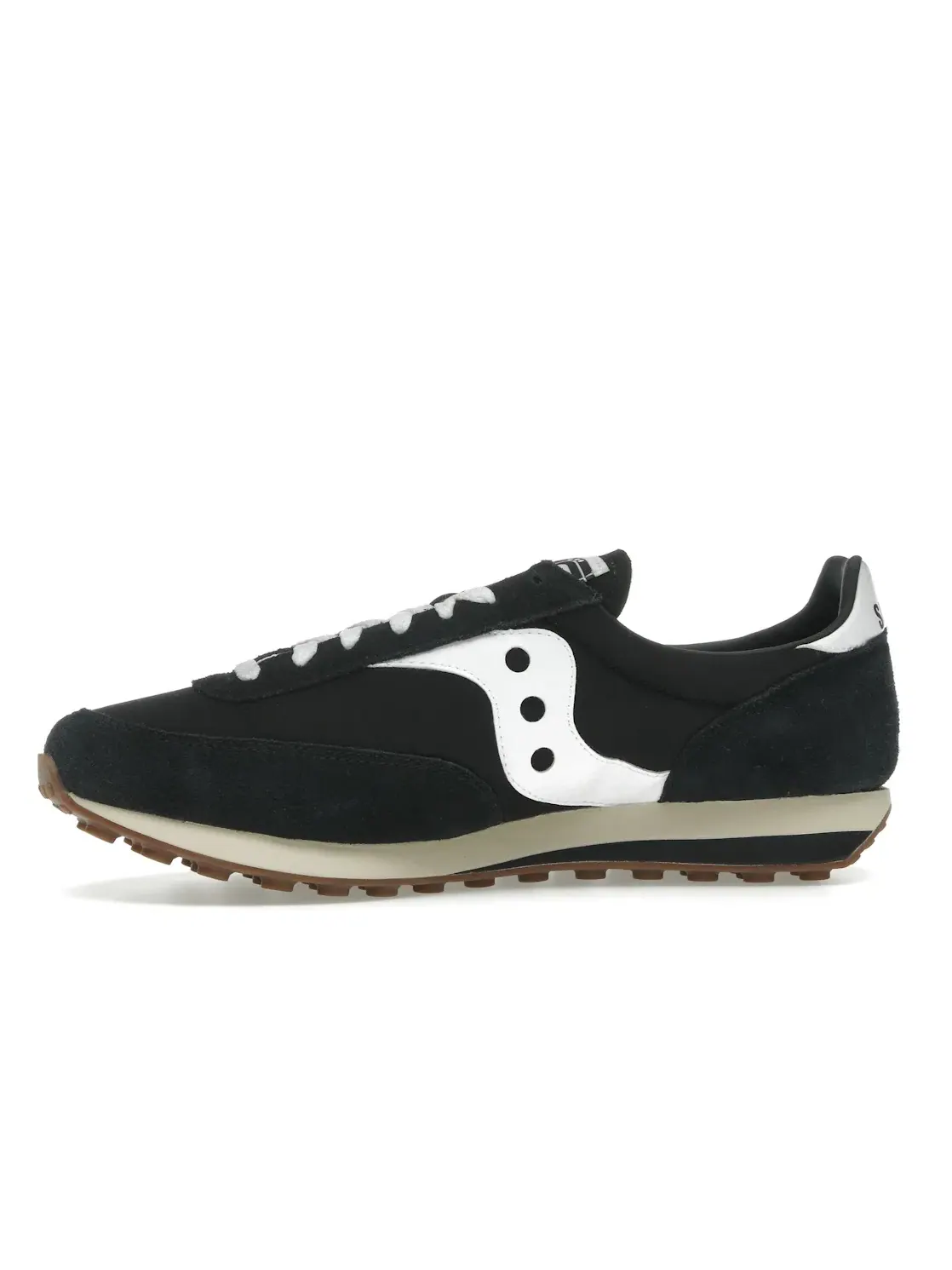 Мужские кроссовки Lifestyle Saucony Trainer 80 Black White — изображение 3 из 4