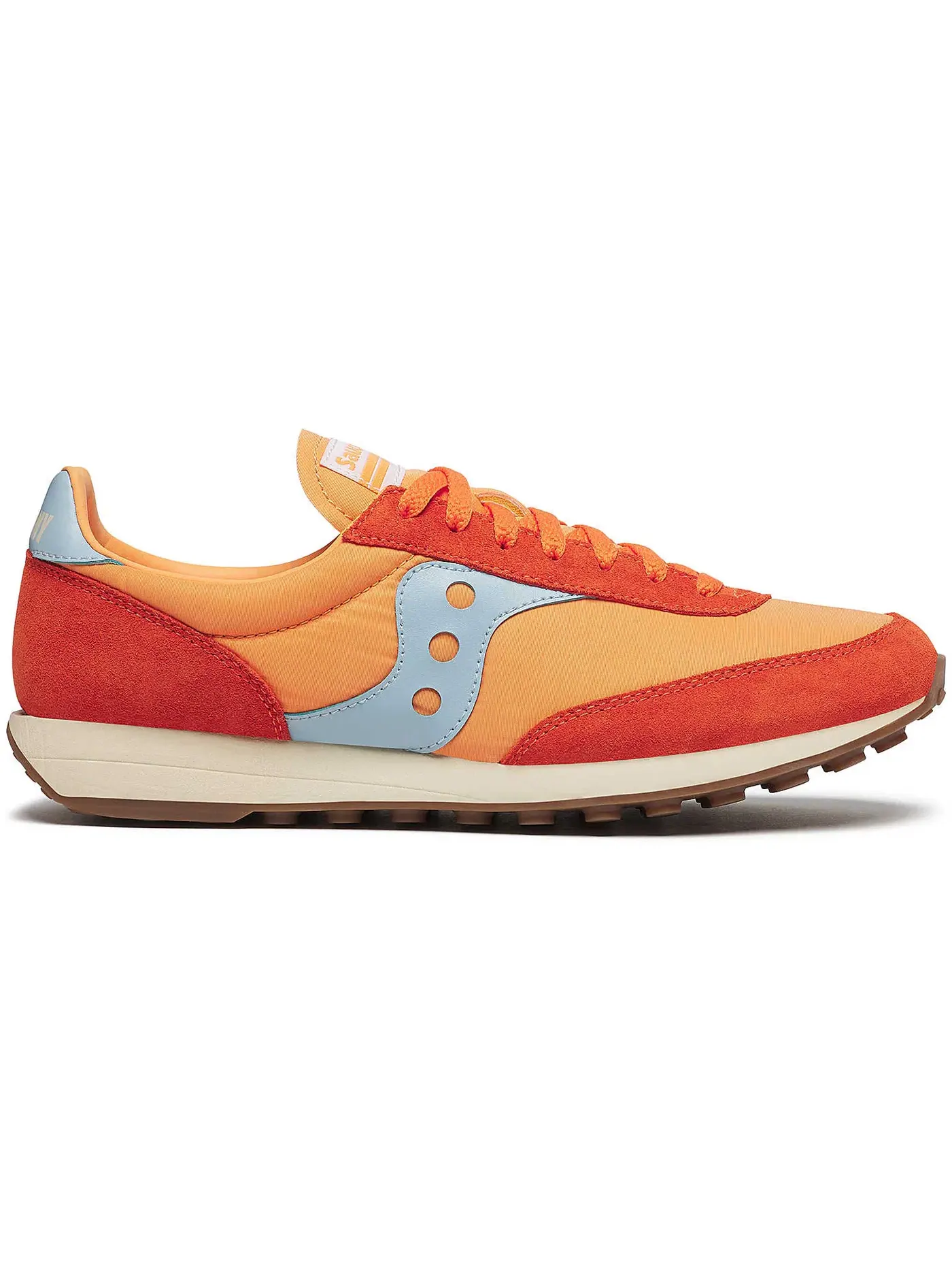 Мужские кроссовки Lifestyle Saucony Trainer 80 Orange Sky — изображение 1 из 1, оранжевый