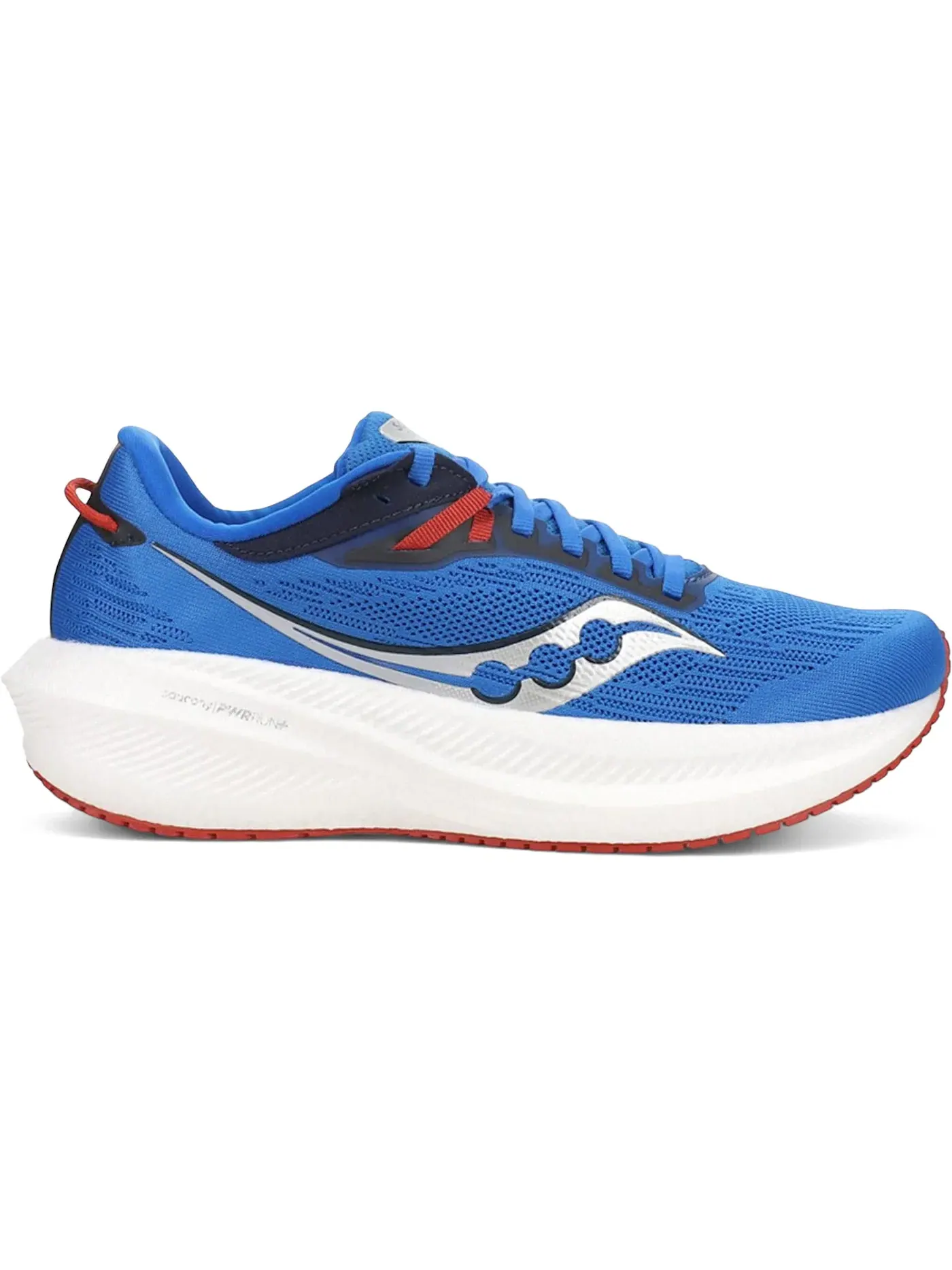 Мужские кроссовки с высокой амортизацией Saucony Triumph 21 — изображение 1 из 1, серебристый