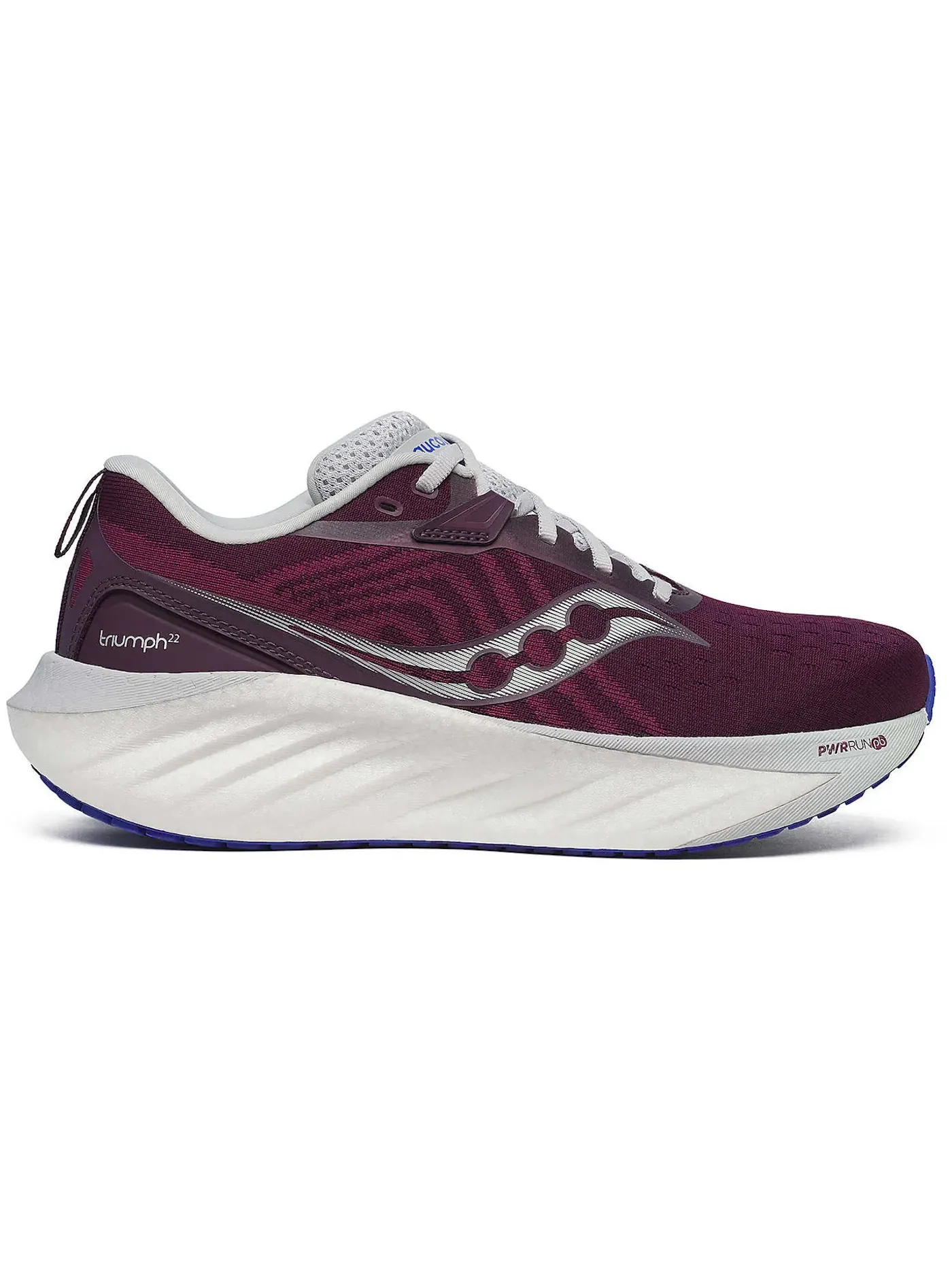 Женские кроссовки для бега Saucony Triumph 22, Plum/Royal — изображение 1 из 1