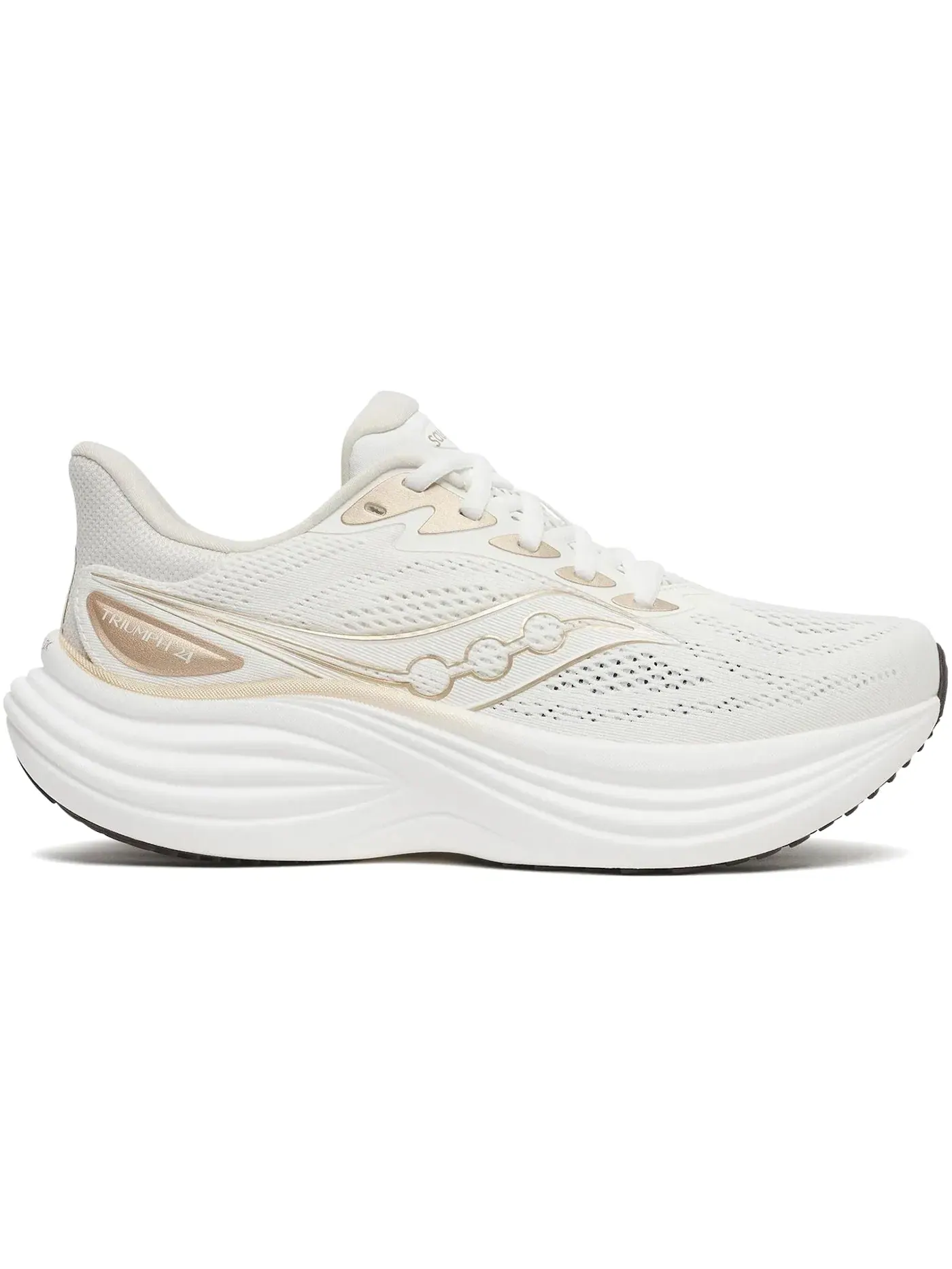 Женские кроссовки для бега с амортизацией Saucony Triumph 24 — изображение 1 из 1, слоновая кость