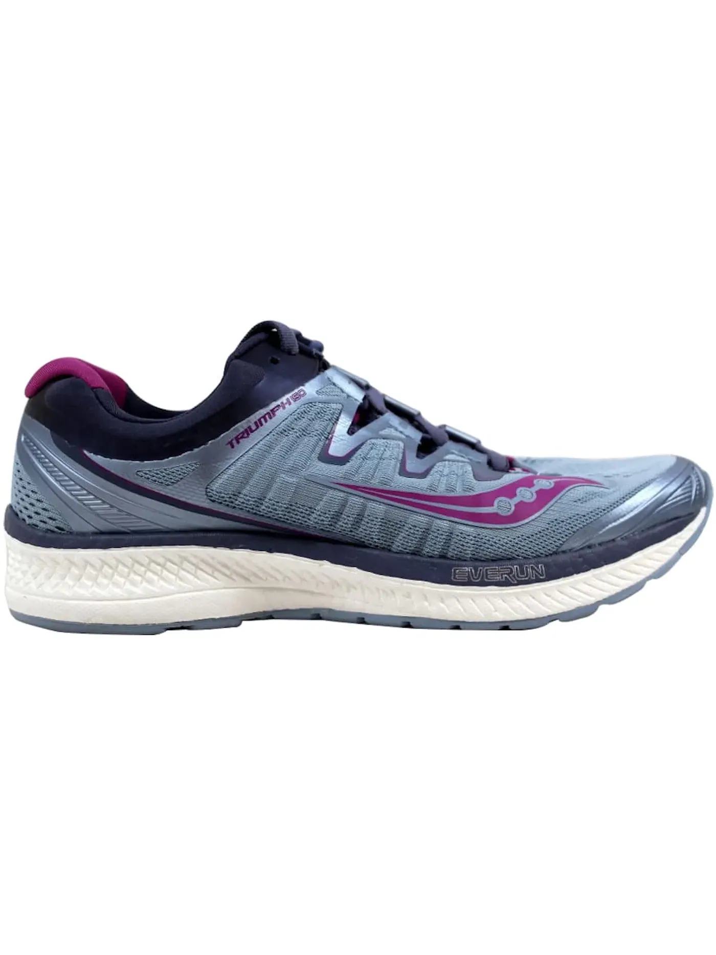 Женские кроссовки для бега Saucony Triumph Iso 4 — изображение 1 из 1, серый-фиолетовый