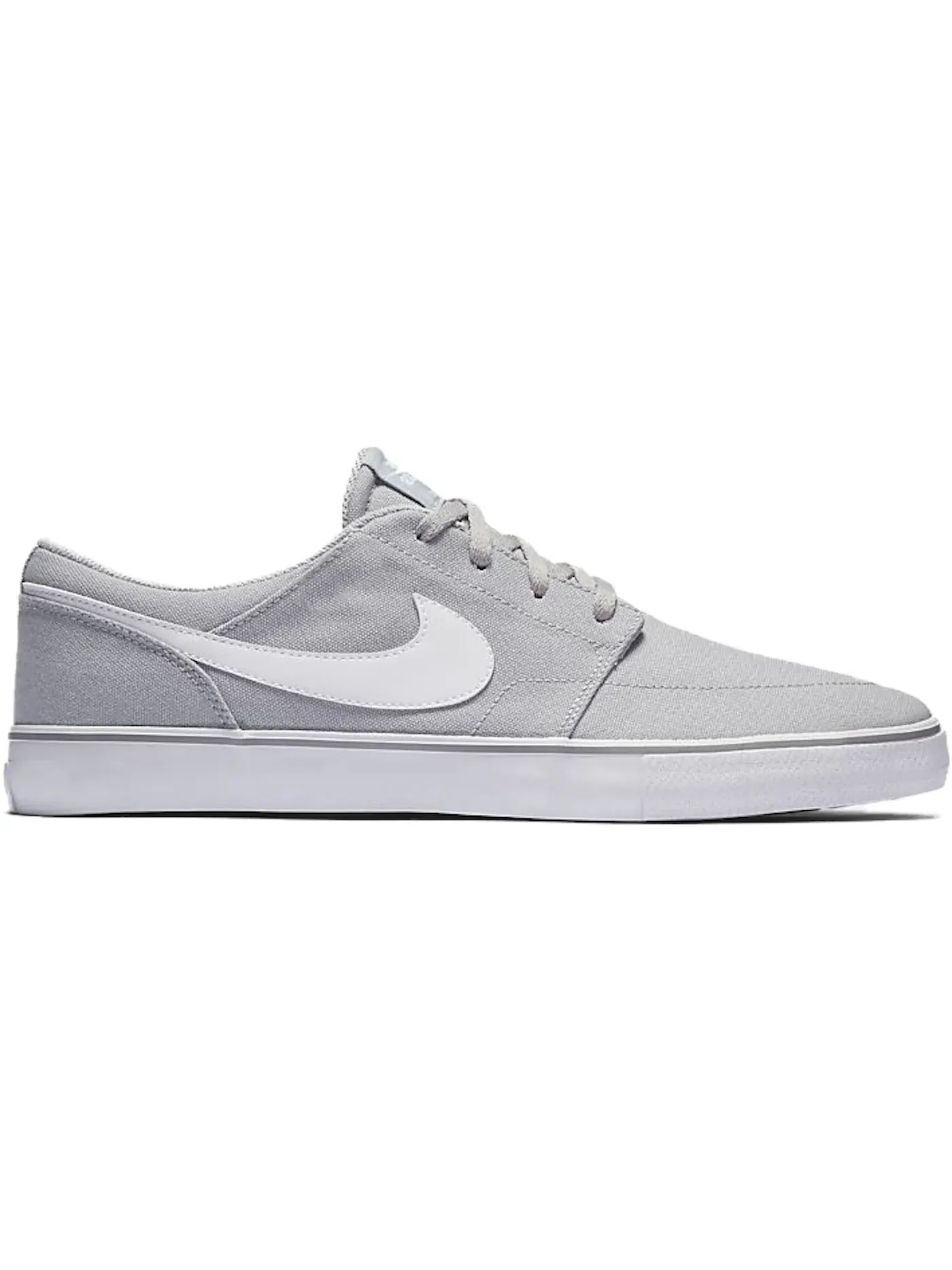 Мужские кроссовки Nike SB Solarsoft Portmore 2 — изображение 1 из 1, серый белый белый