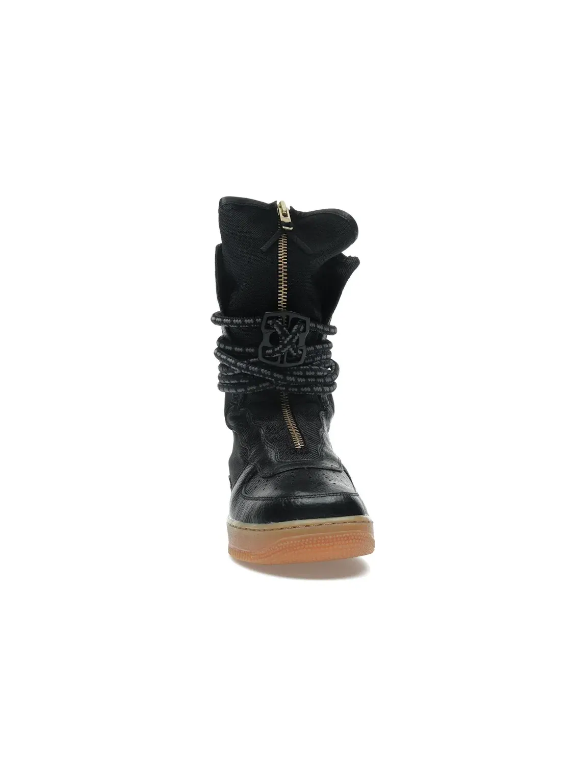 Мужские ботинки высокие Nike SF Air Force 1 High — изображение 2 из 4, черный/черный-коричневый