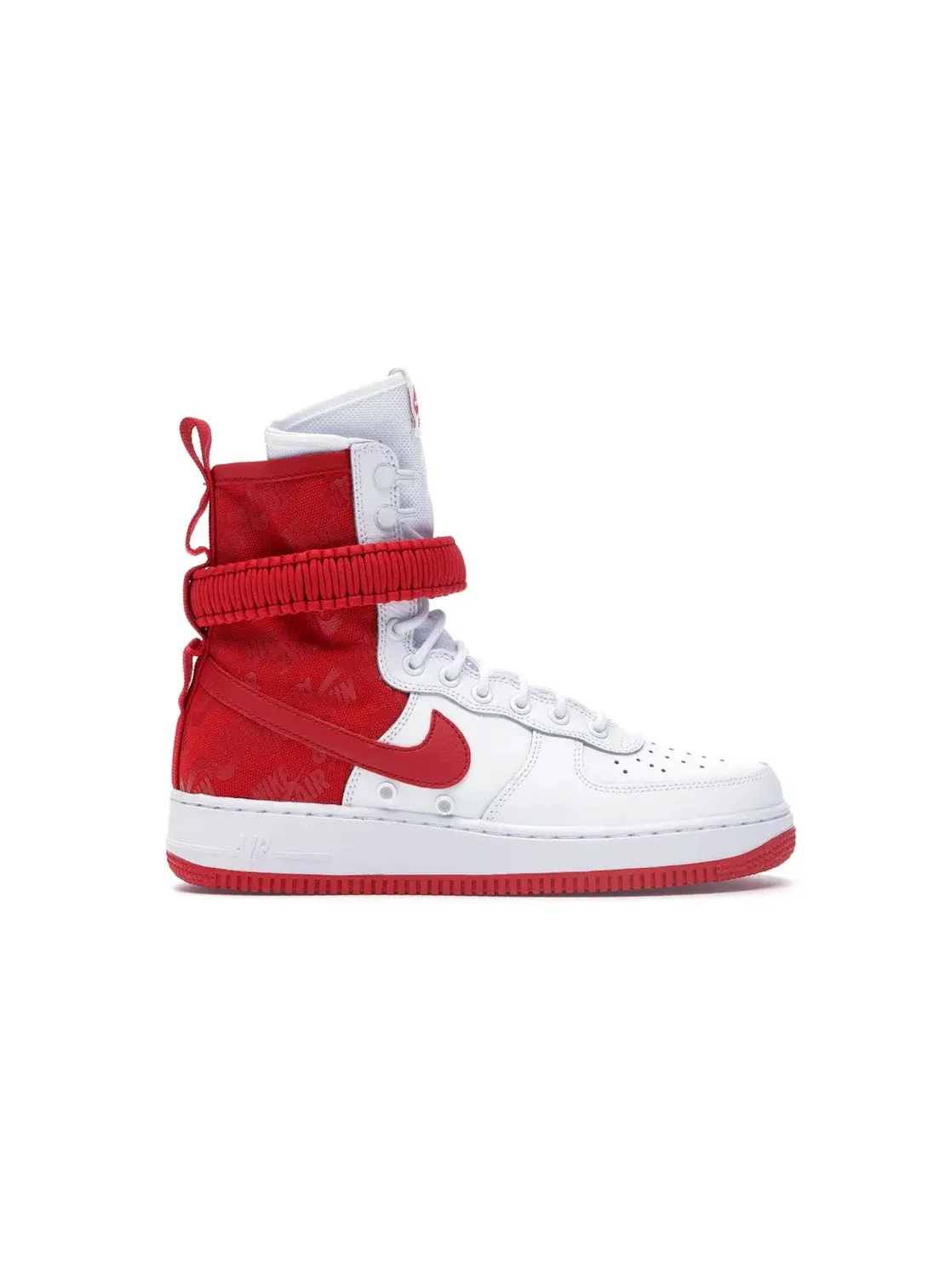 Мужские ботинки кроссовки Nike SF Air Force 1 High — изображение 1 из 4, белый/красный-красный