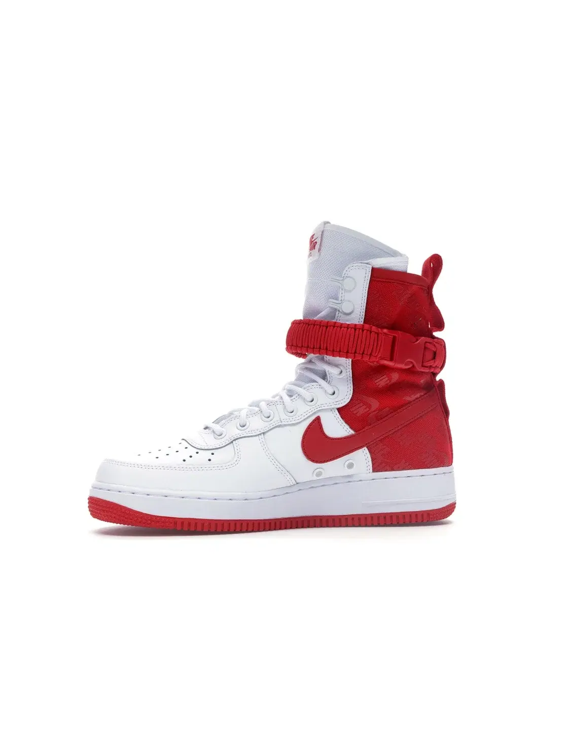 Мужские ботинки кроссовки Nike SF Air Force 1 High — изображение 3 из 4, белый/красный-красный