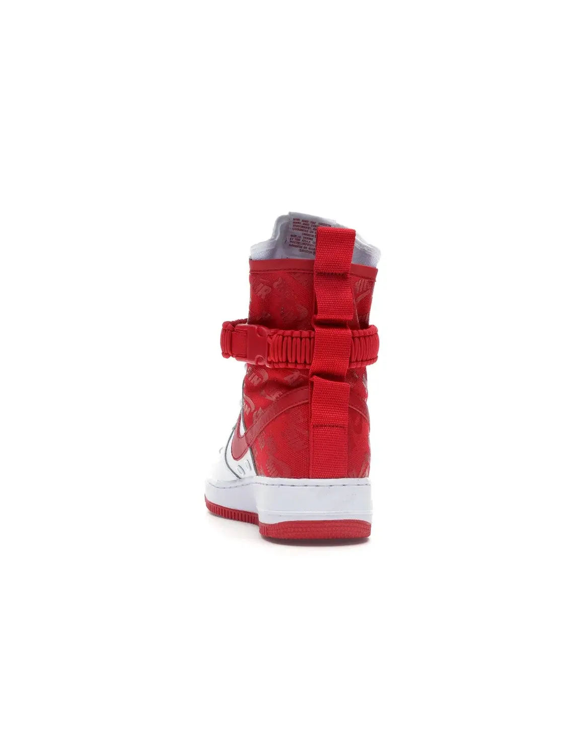 Мужские ботинки кроссовки Nike SF Air Force 1 High — изображение 4 из 4, белый/красный-красный
