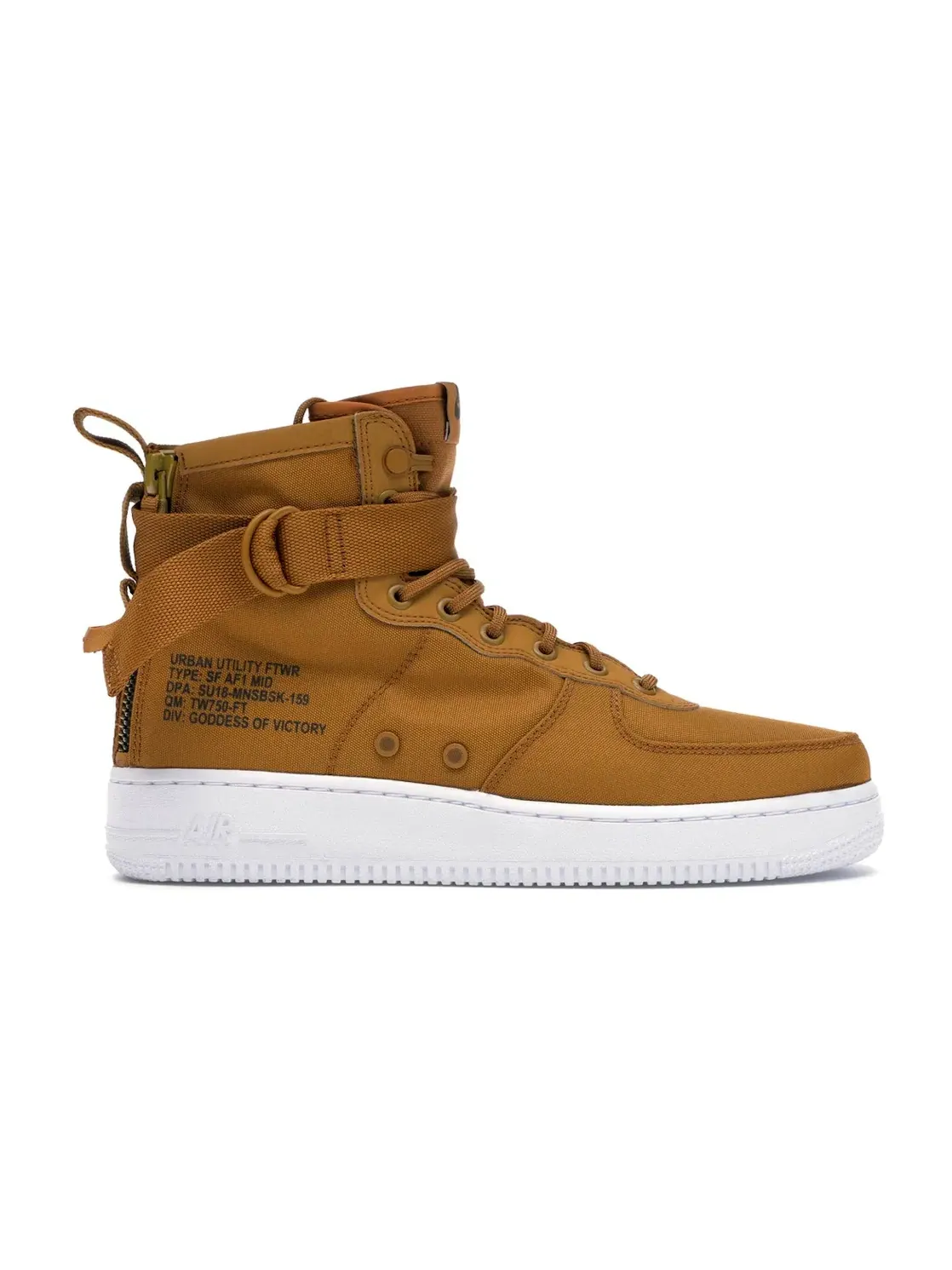 Мужские ботинки с высоким голенищем Nike SF Air Force 1 Mid — изображение 1 из 4, белый