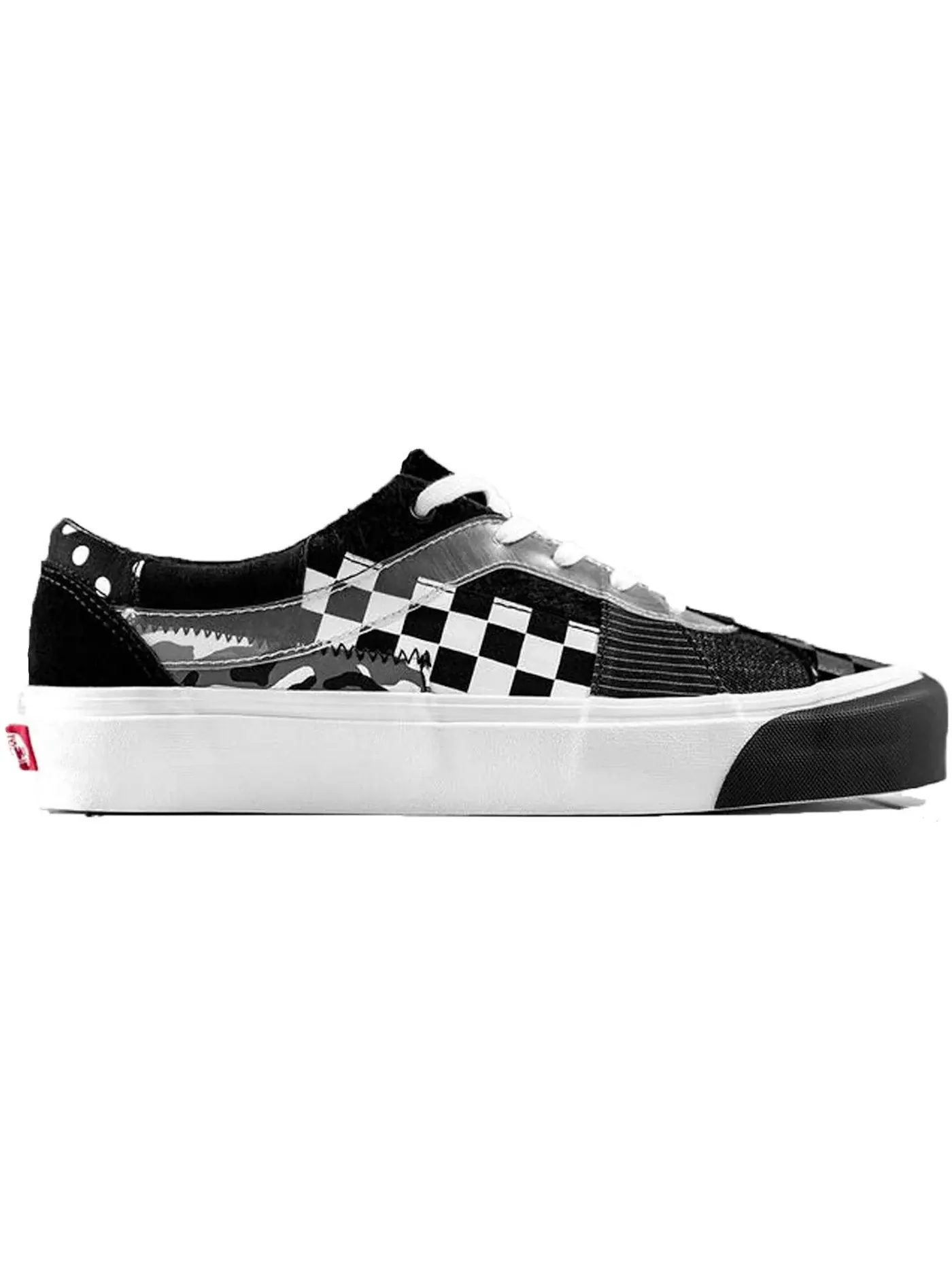 Мужские кроссовки с патчворк Vans Bold Ni — изображение 1 из 1, монохром