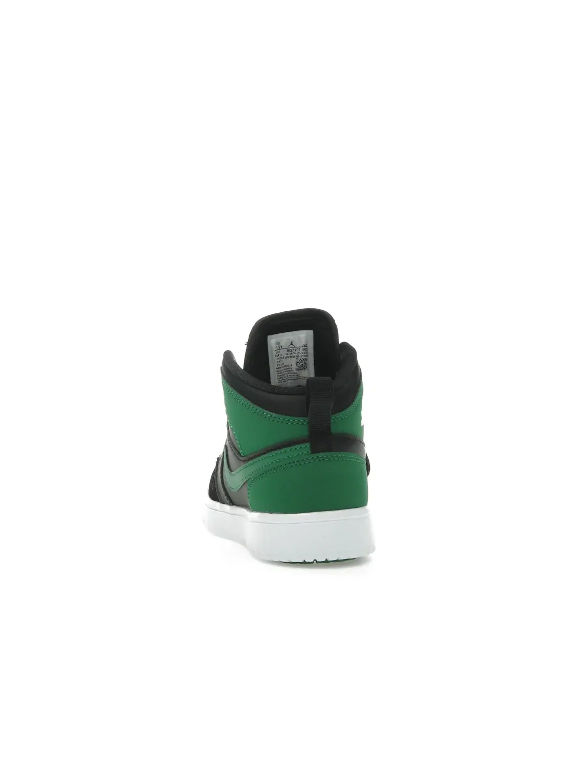 Детские кроссовки Lifestyle Sky Jordan 1 Jordan — изображение 4 из 4, черный/черный-зеленый