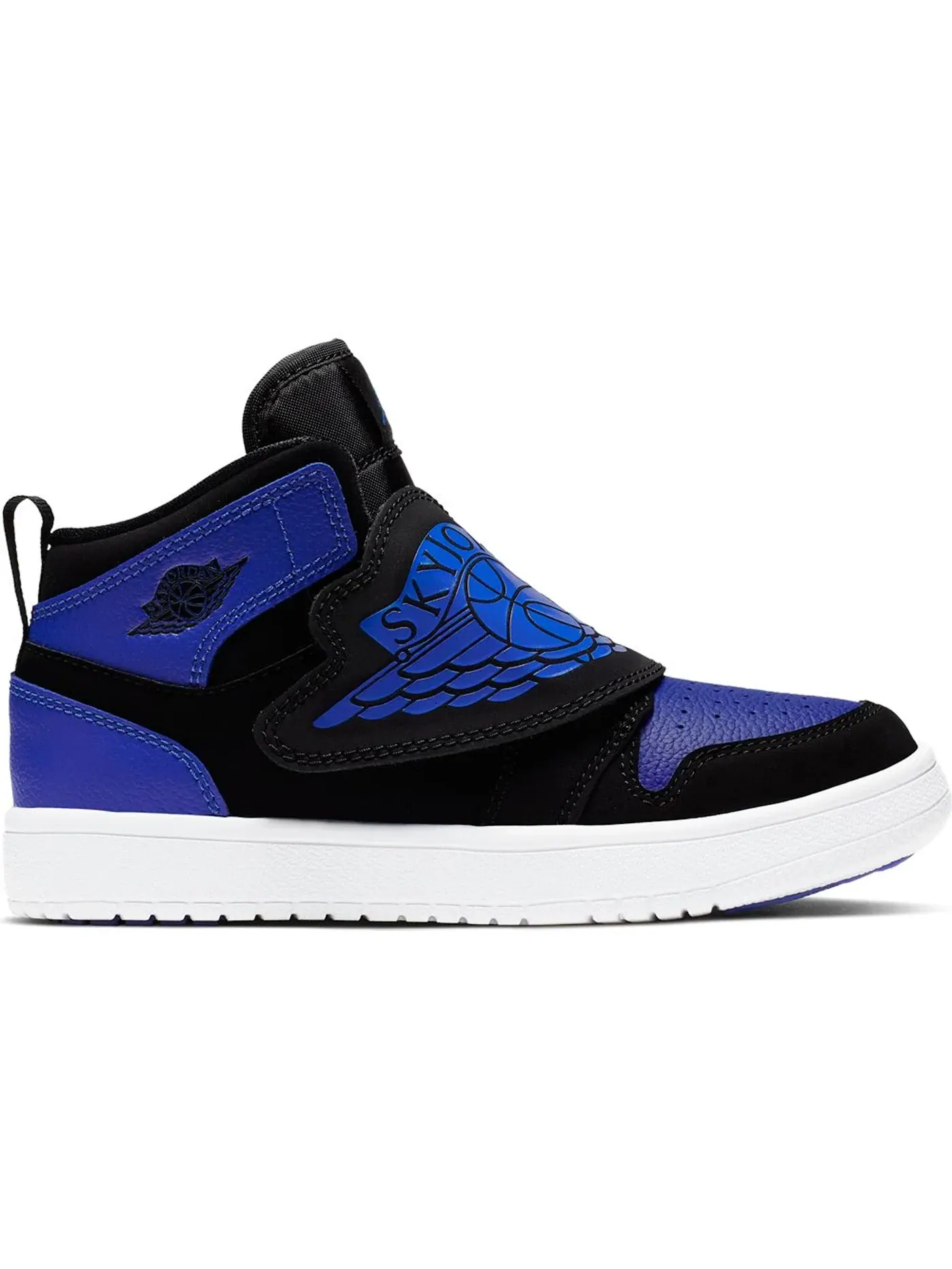 Детские кроссовки для мальчиков высокие Sky Jordan 1 Jordan — изображение 1 из 1, черный/-белый