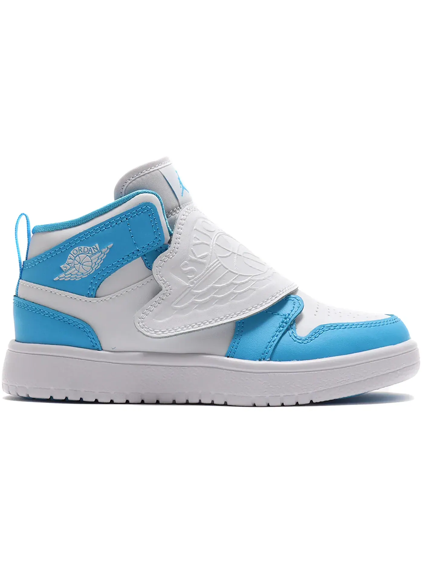 Детские кроссовки Lifestyle Sky Jordan 1 (PS) Jordan — изображение 1 из 1, белый/белый-темный синий