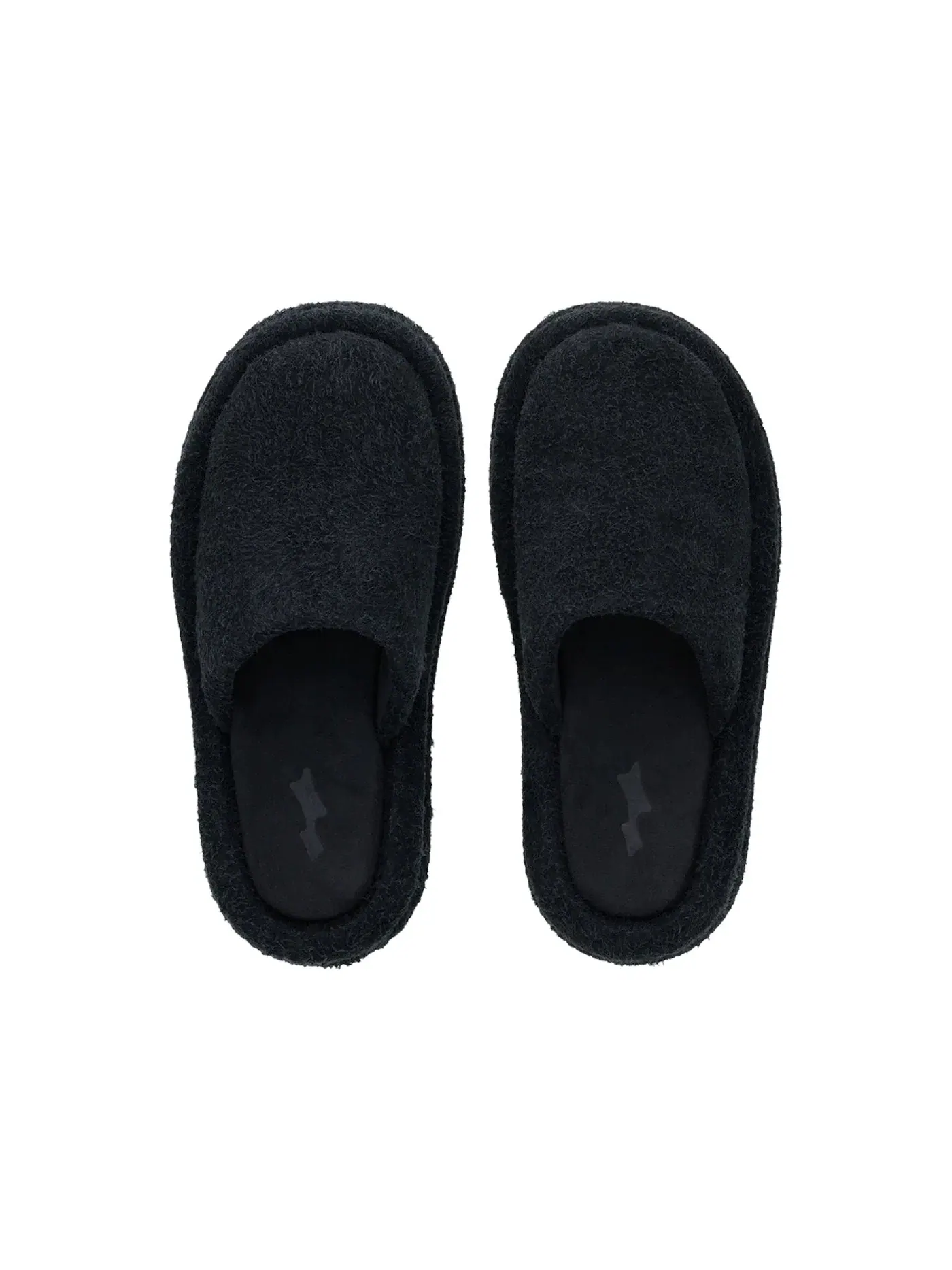 Мужские тапочки с ворсистой замшей SKYLRK Rest Slipper Hairy Suede — изображение 2 из 2, черный