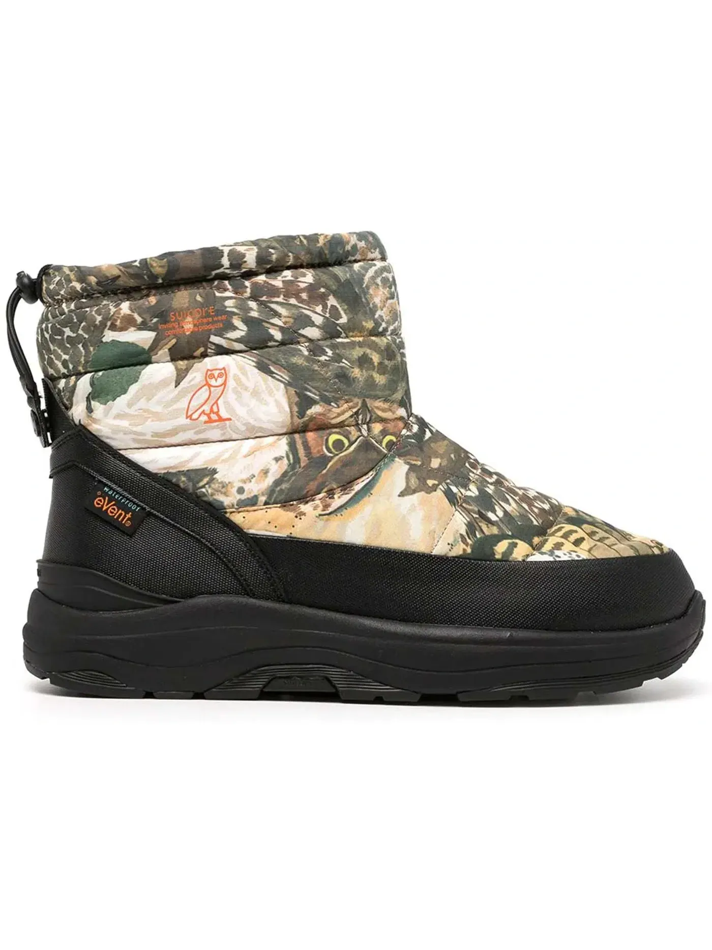 Мужские ботинки с камуфляжным принтом Suicoke Bower Boot, Woodland Owl Camo — изображение 1 из 1