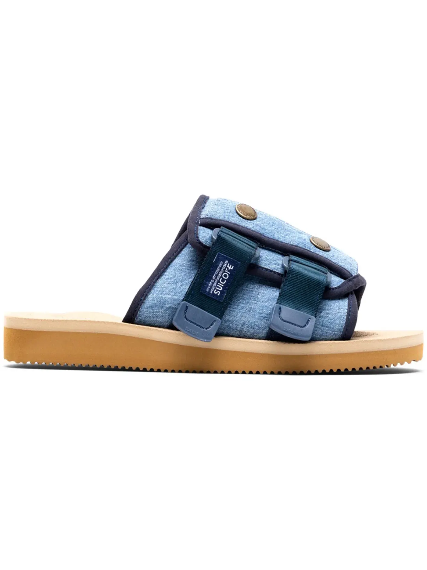 Мужские сандалии Suicoke Kaw Suicoke — изображение 1 из 2, джинсовый синий/черный