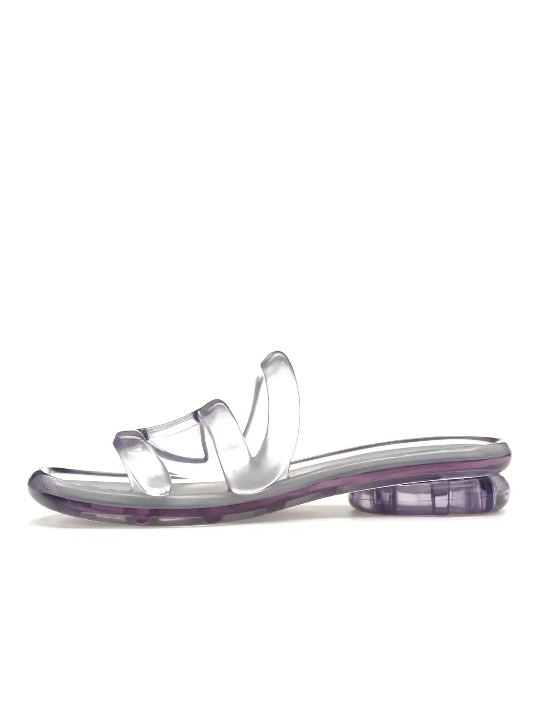 Унисекс сандалии-слайды с прозрачным дизайном Telfar Jelly Slide Melissa — изображение 3 из 4, прозрачный