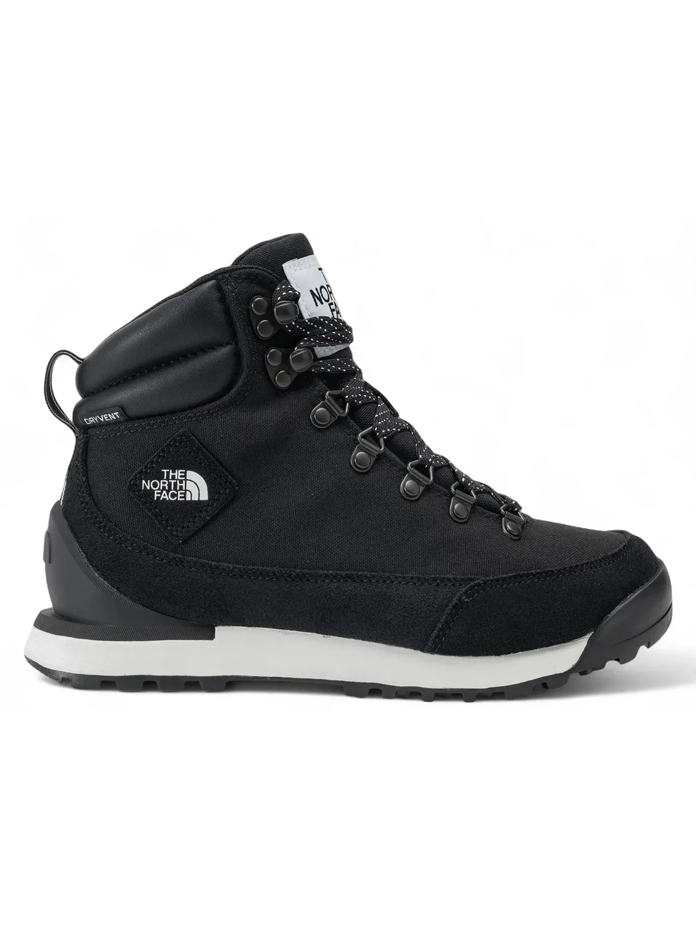 Женские ботинки водонепроницаемые The North Face Back To Berkeley IV Textile WP — изображение 1 из 1, черный/белый