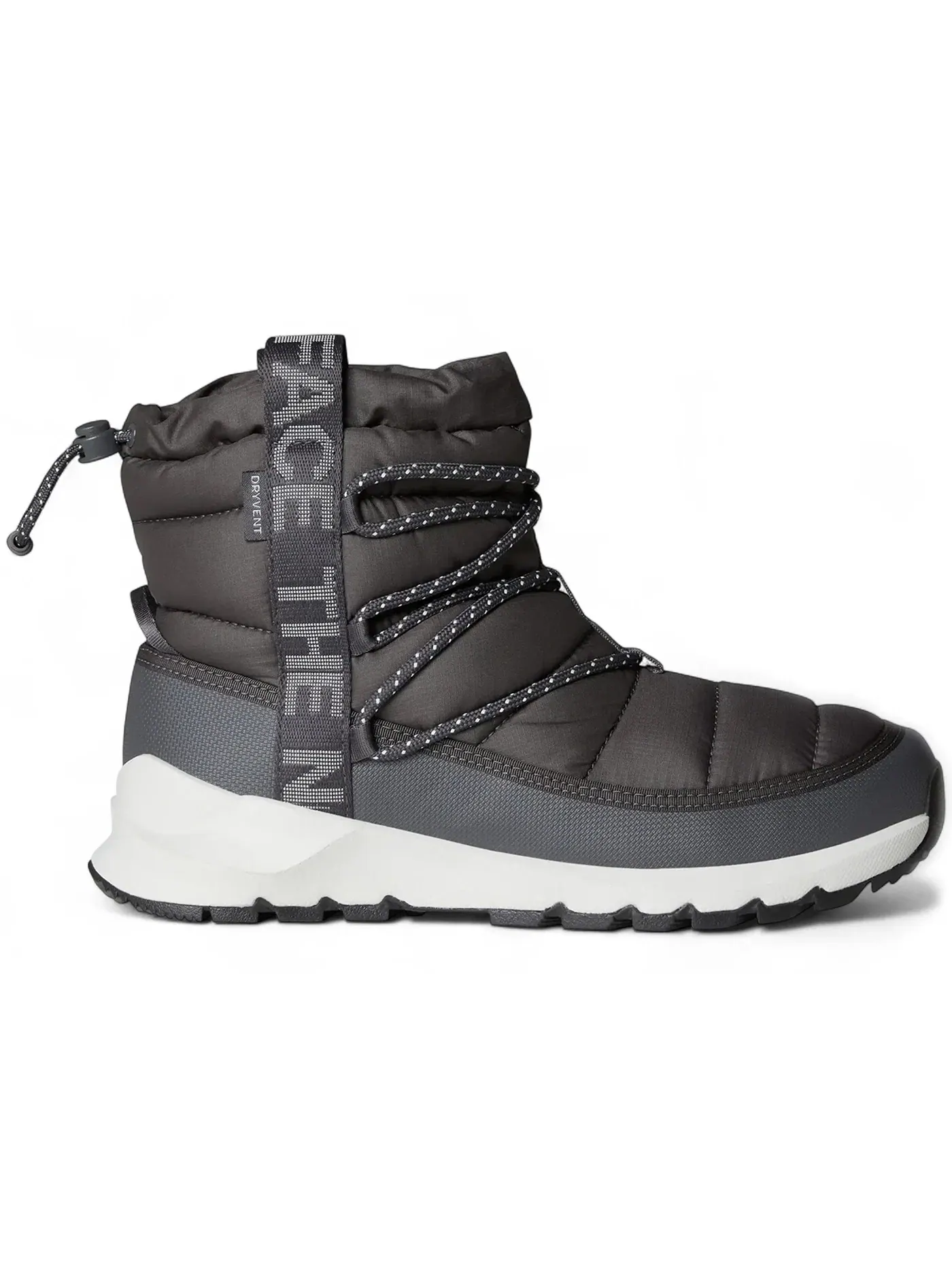 Женские ботинки Thermoball Lace Up Luxe WP The North Face — изображение 1 из 1, серый белый