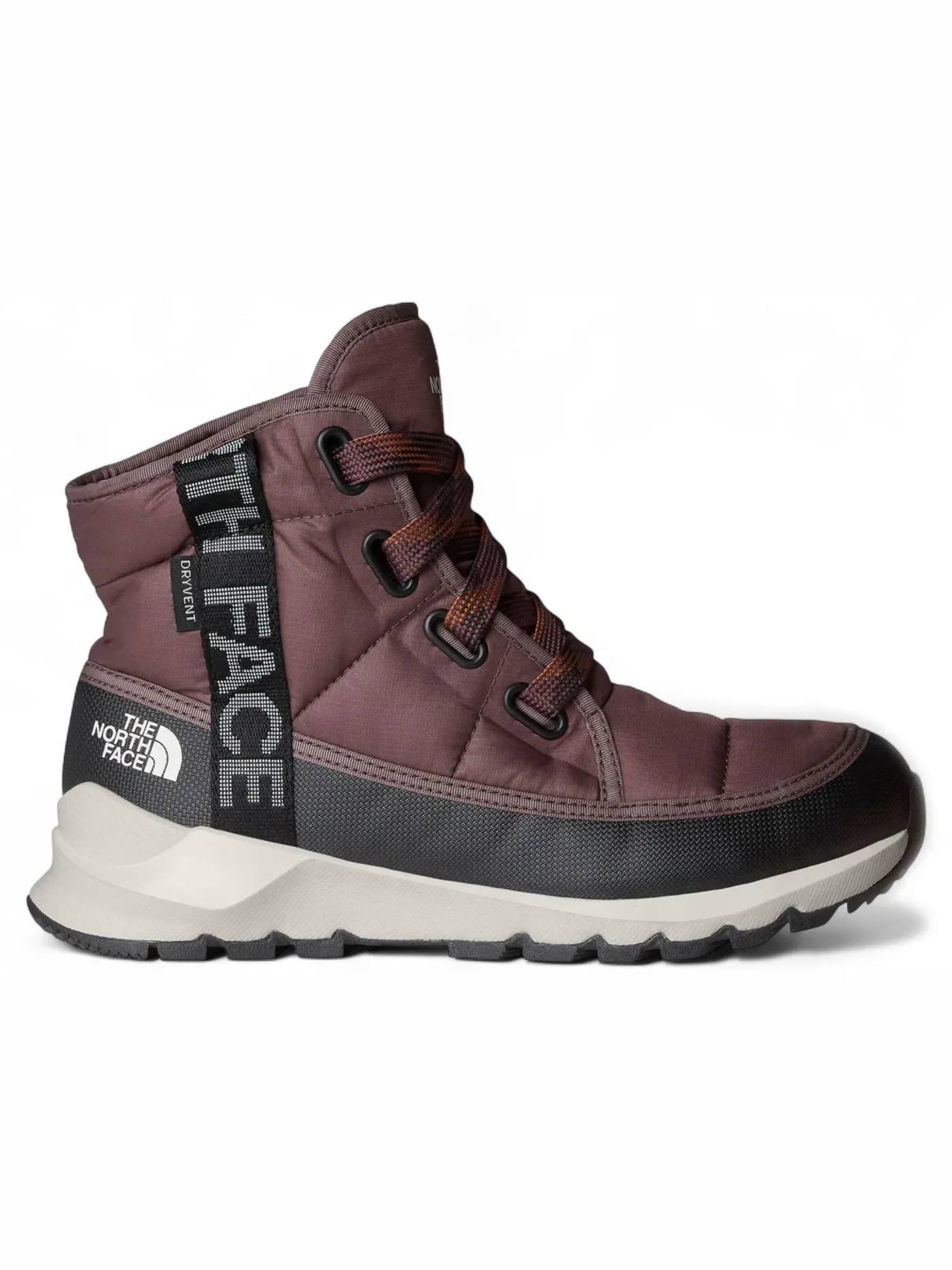 Женские ботинки с принтом The North Face Thermoball Lace Up Luxe WP, Tawny Quartz/Burnt Umber — изображение 1 из 1