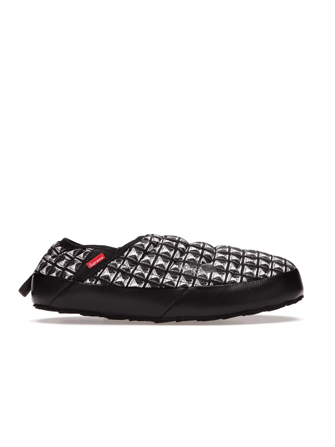 Мужские тапочки с утеплителем Thermoball Traction Mule The North Face — изображение 1 из 4, черный/серый/черный