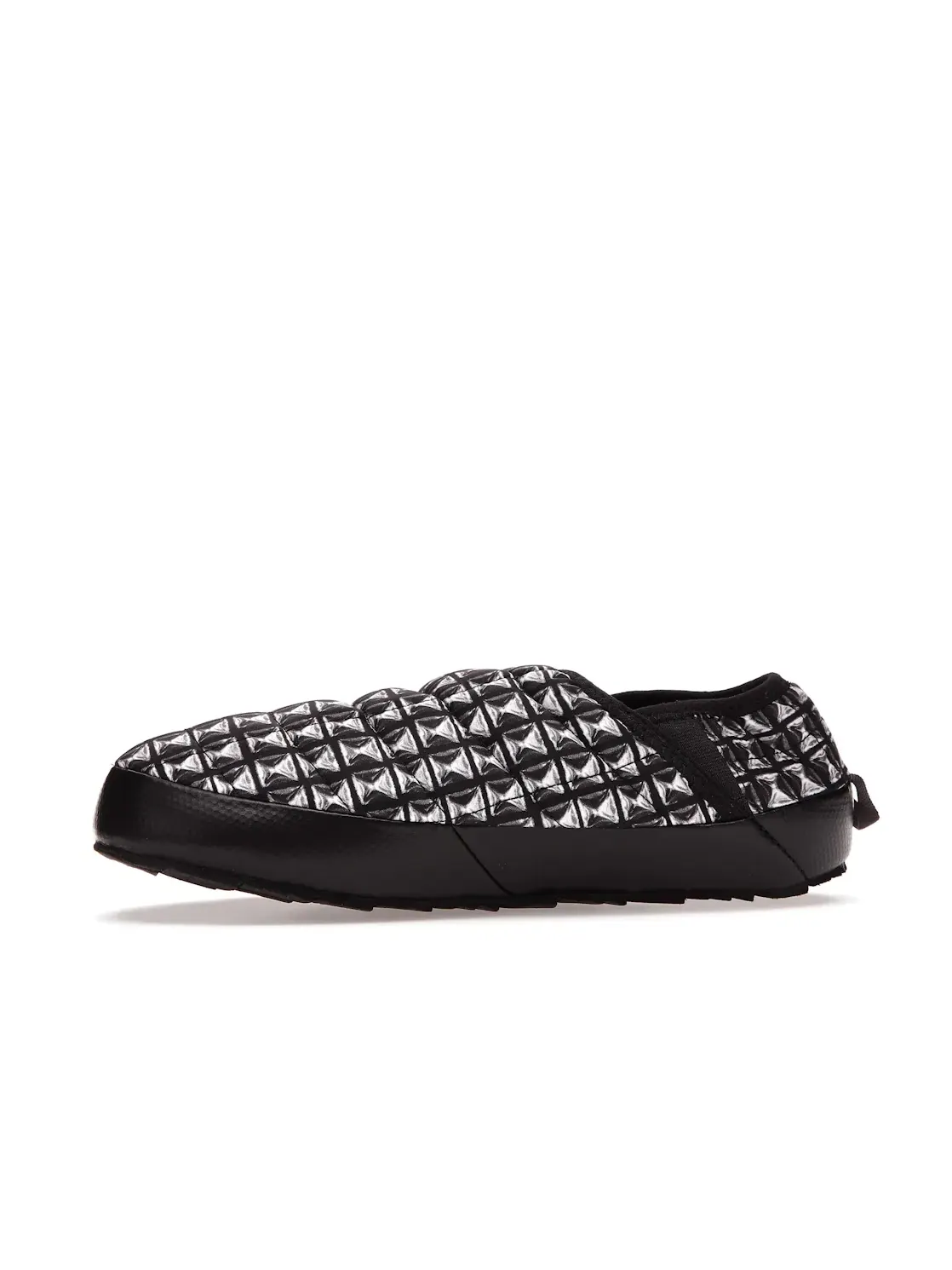 Мужские тапочки с утеплителем Thermoball Traction Mule The North Face — изображение 3 из 4, черный/серый/черный
