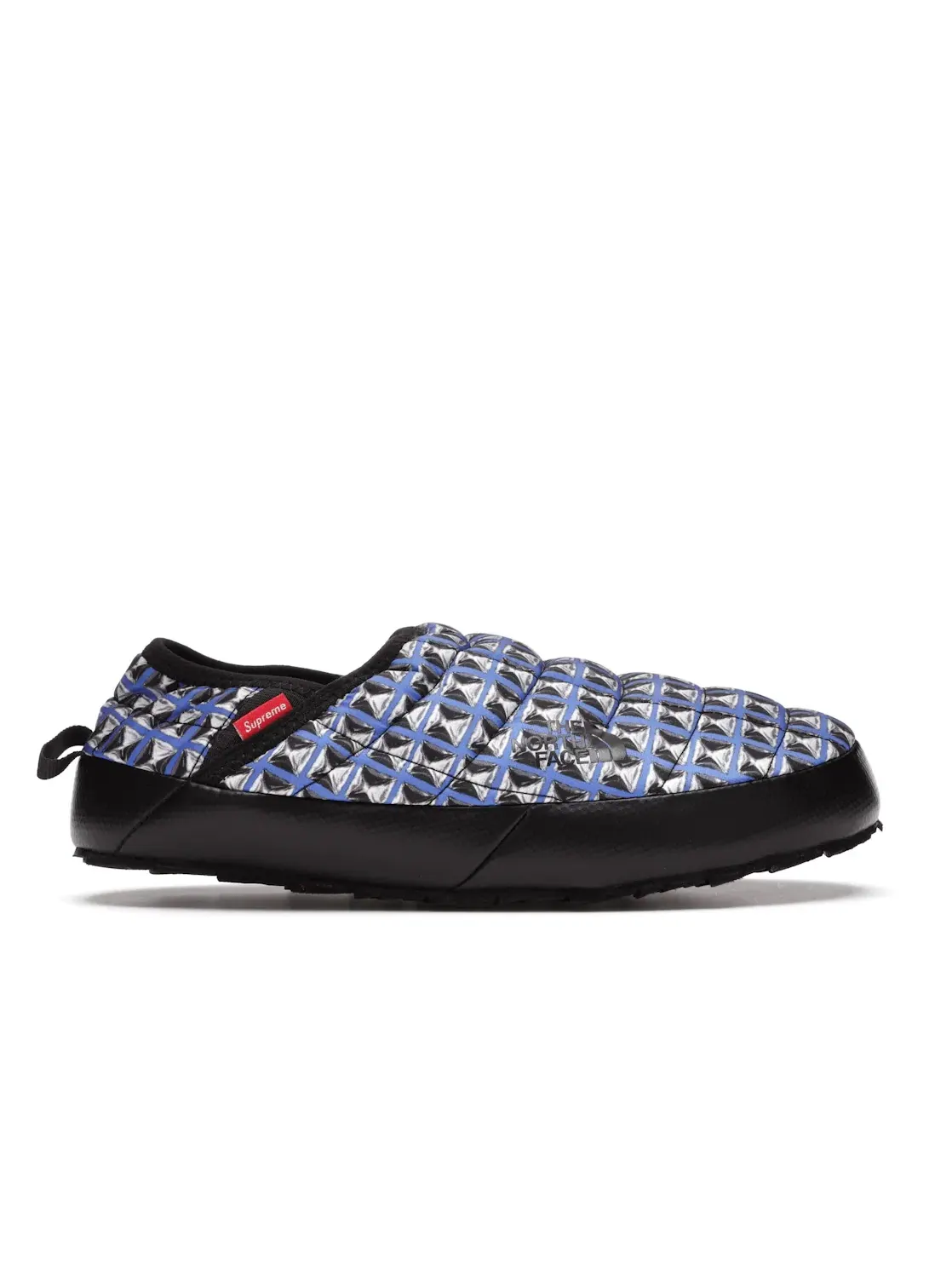 Мужские тапочки с утеплителем Thermoball Traction Mule The North Face — изображение 1 из 4, серый/черный