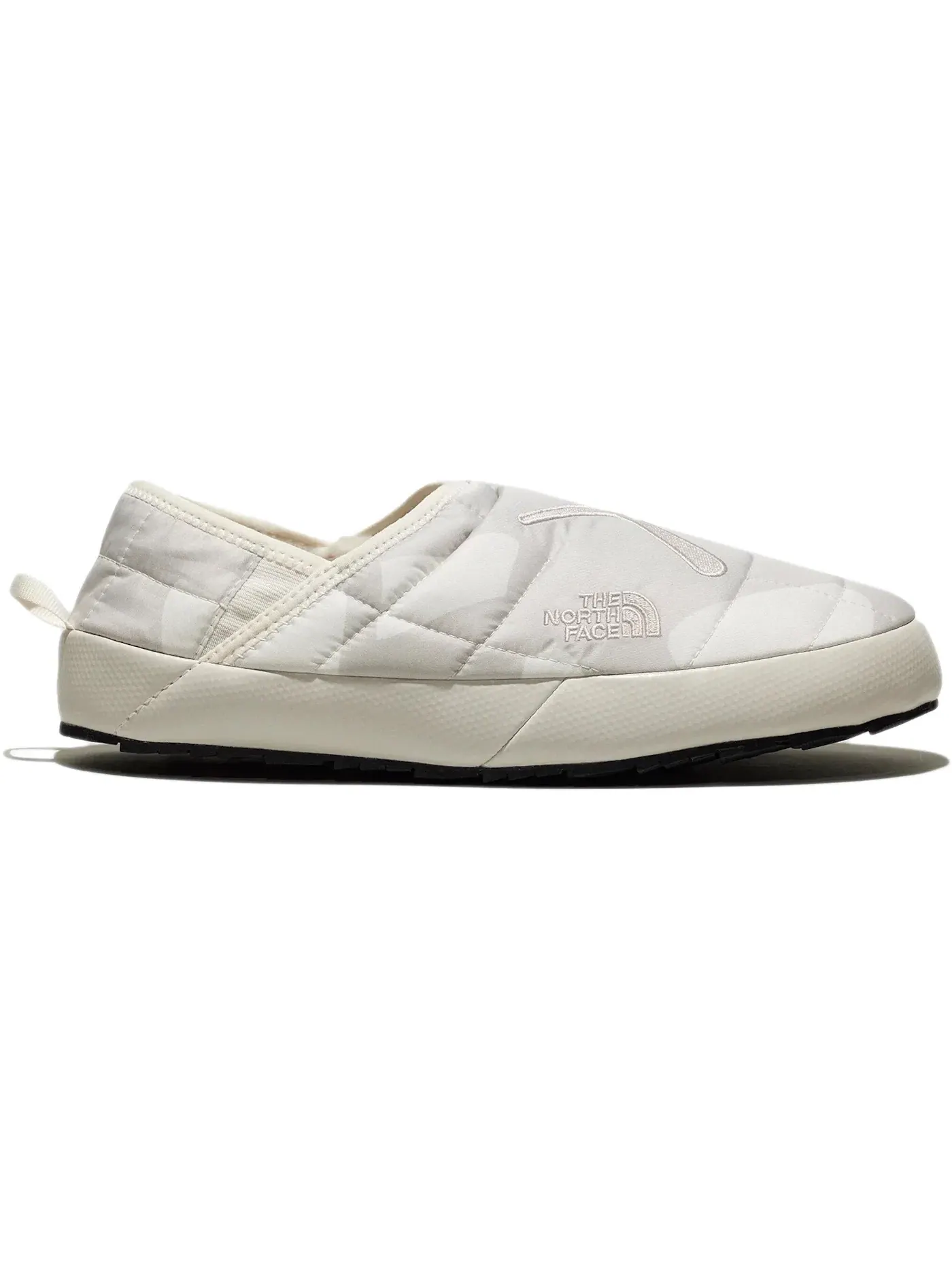 Мужские тапочки с принтом The North Face ThermoBall Traction Mule VP — изображение 1 из 2, слоновая кость