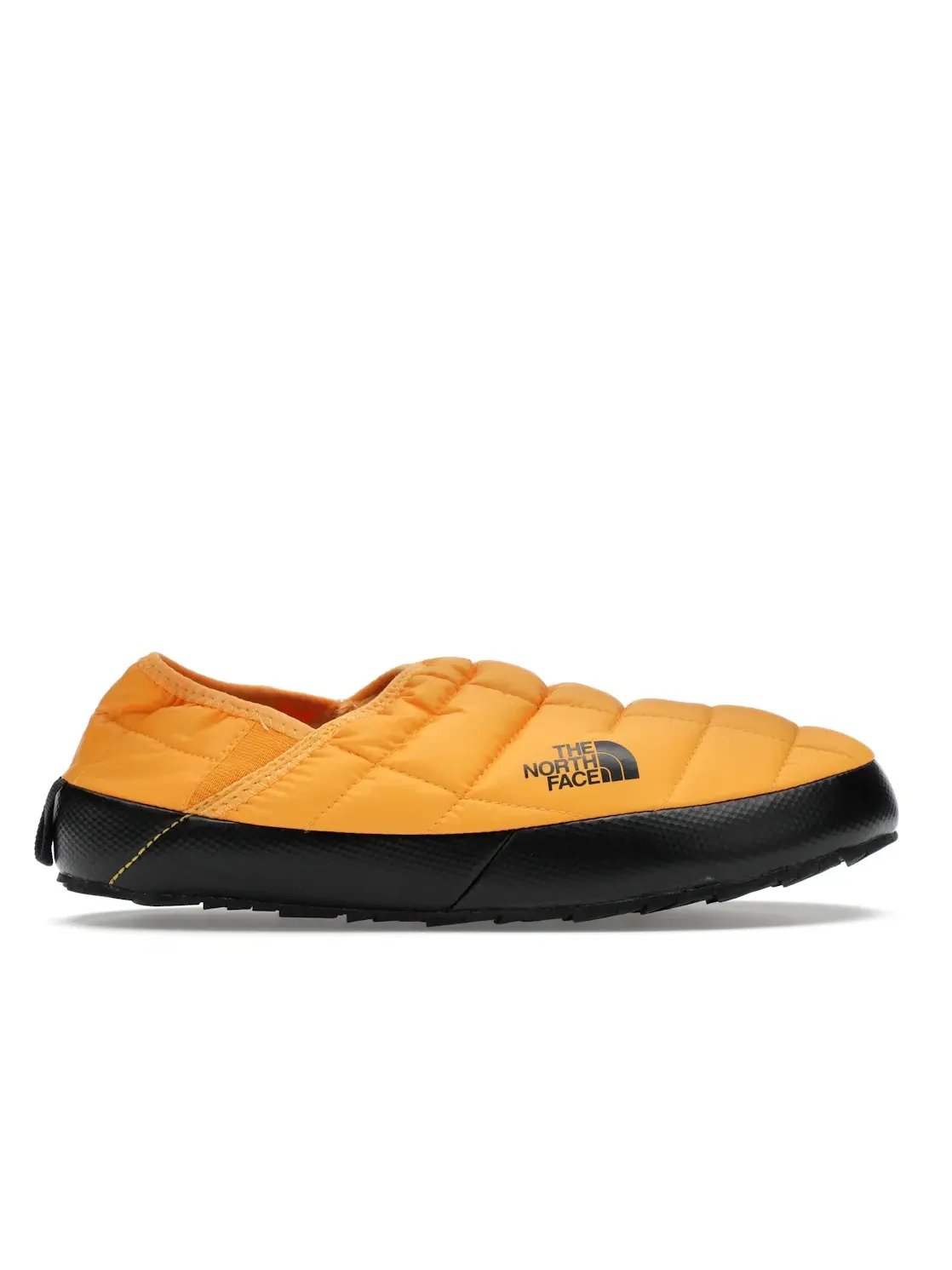 Мужские тапочки термоболл с принтом The North Face Thermoball Traction Mule V — изображение 1 из 4, золотистый/черный
