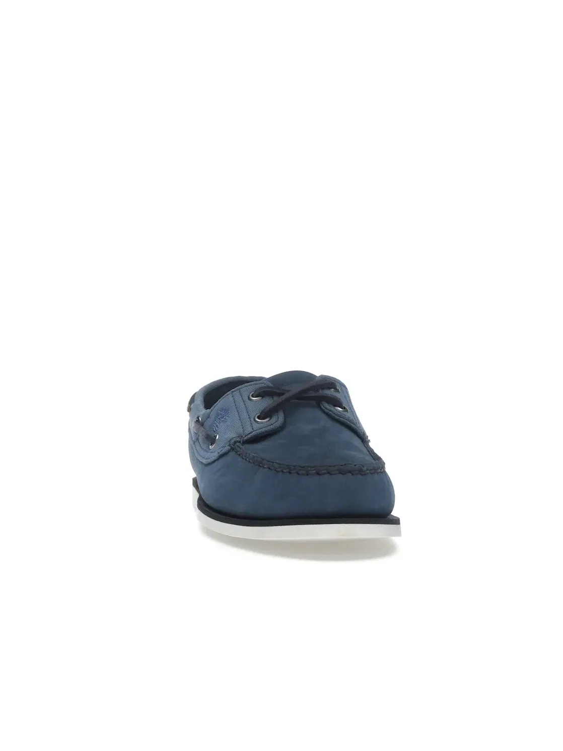 Мужские лоферы с кожаным верхом Timberland 2-Eye Classic Boat Shoe — изображение 2 из 4, синий