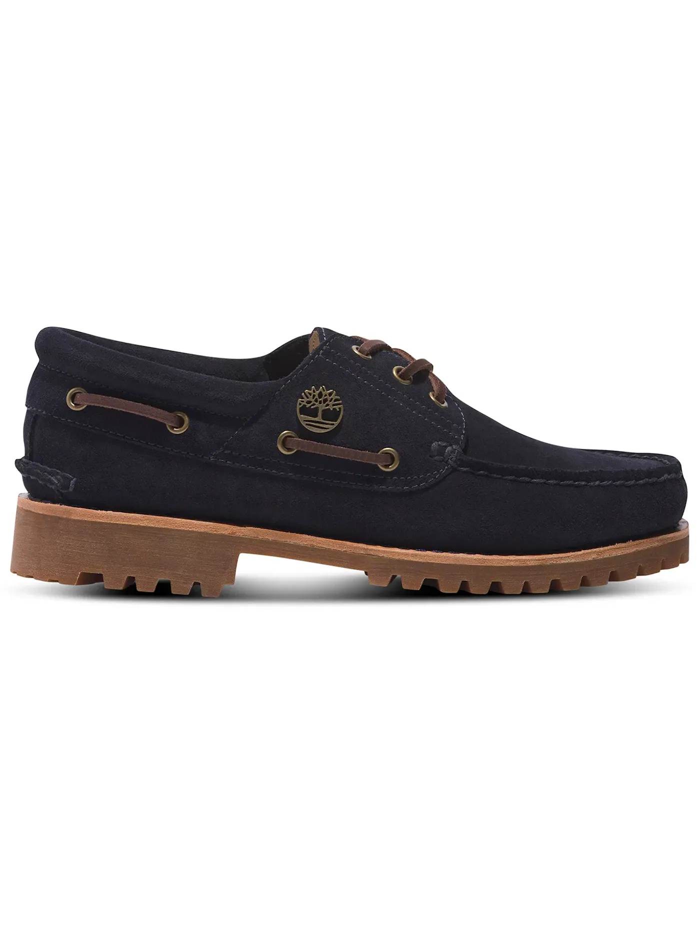 Мужские лоферы с замшевым верхом Timberland 3-Eye Classic Lug — изображение 1 из 1, синий