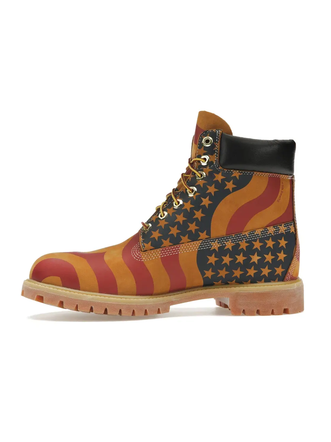 Мужские ботинки с принтом Timberland 6" Boot Supreme Stars & Stripes — изображение 3 из 4, пшеница