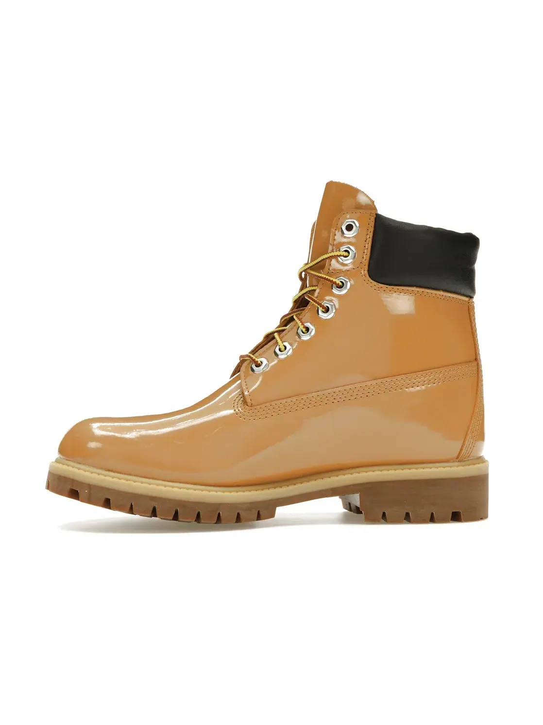 Мужские ботинки с водоотталкивающим покрытием Timberland 6" Boot Veneda Carter, Wheat Patent Leather — изображение 3 из 4