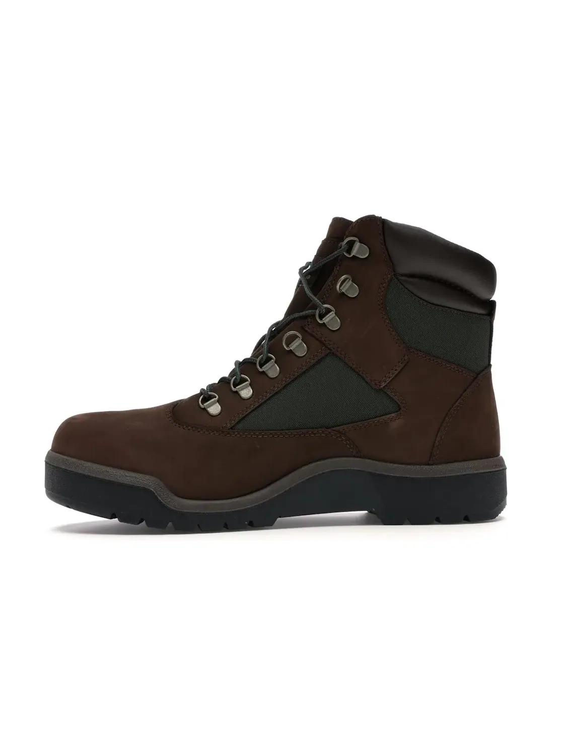 Мужские ботинки высокие из водонепроницаемой кожи Timberland 6" Field Boot — изображение 3 из 4, коричневый/зеленый