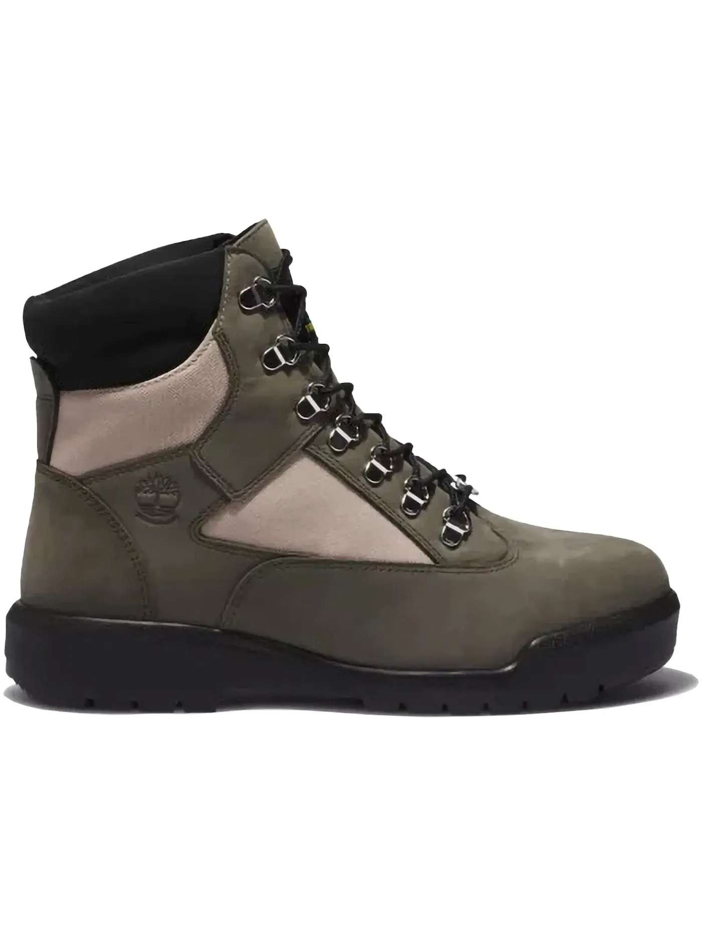 Мужские ботинки с высоким голенищем Timberland 6" Field Boot Lace Up — изображение 1 из 1, темный зеленый