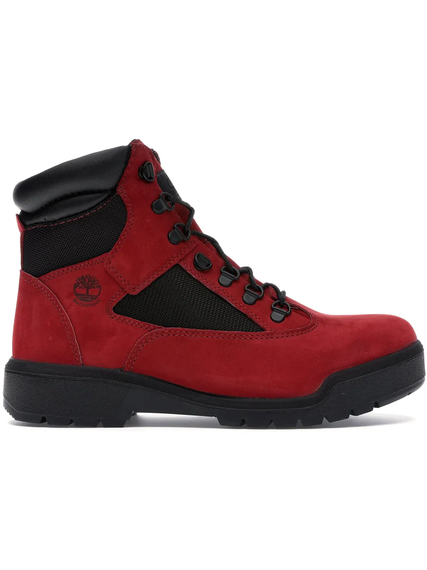 Мужские ботинки без рукавов Timberland 6" Field Boot Timberland — изображение 1 из 1, красный/черный