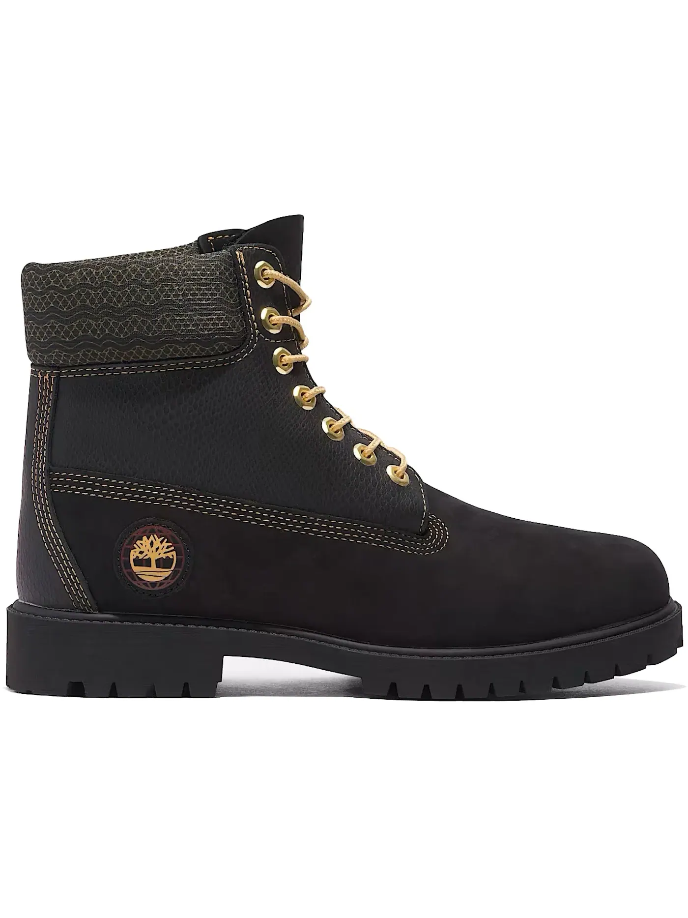Мужские ботинки кожаные Timberland 6" Heritage Boot — изображение 1 из 1, черный