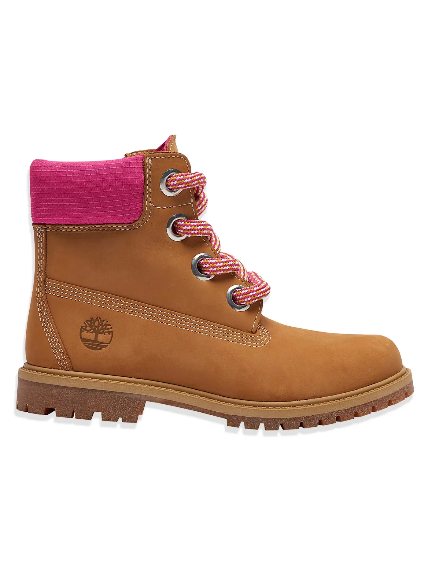 Женские ботинки с высоким голенищем Timberland 6" Heritage Boot — изображение 1 из 1, розовый