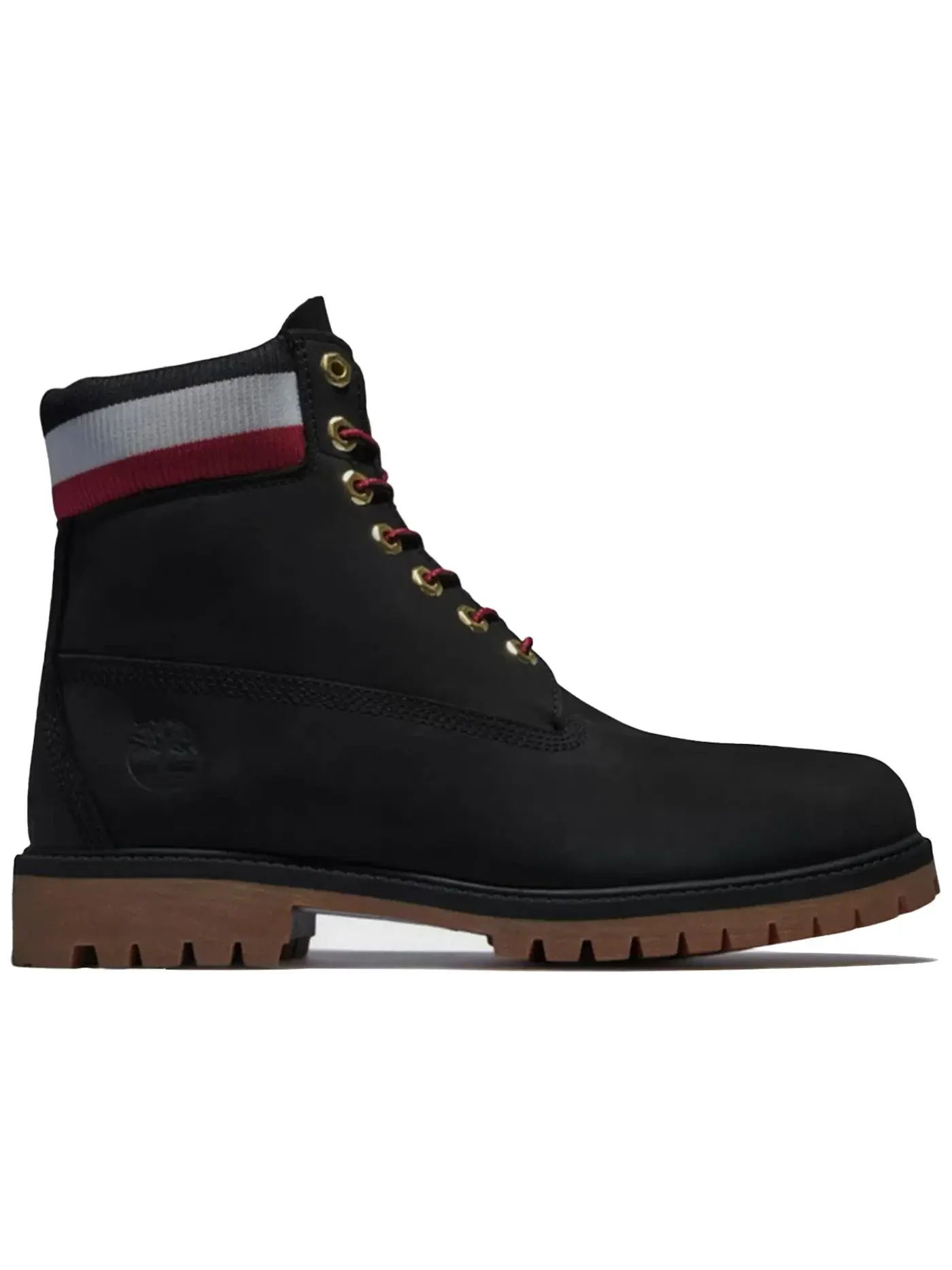 Мужские ботинки утепленные Timberland 6" Heritage Warm Lined Boot Timberland — изображение 1 из 1, черный/красный