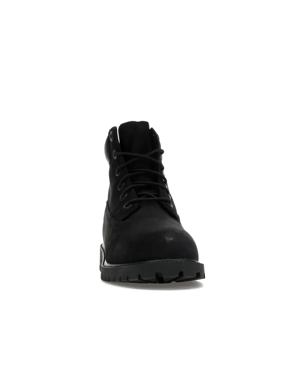 Детские ботинки Timberland 6" Premium Boot Black Nubuck (GS) — изображение 2 из 4, черный