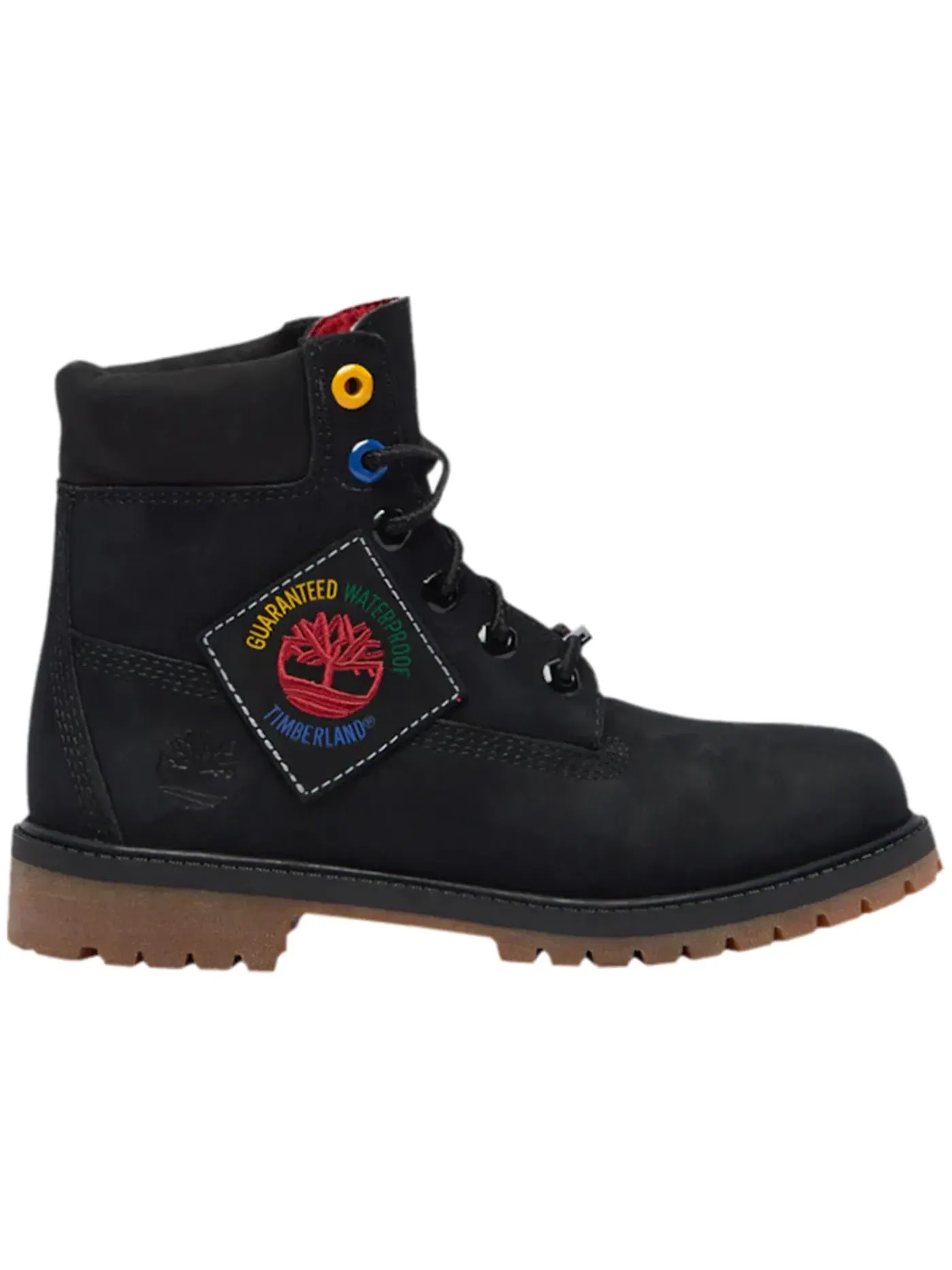 Детские ботинки с высоким берцем Timberland 6" Premium Boot — изображение 1 из 1, черный/мульти