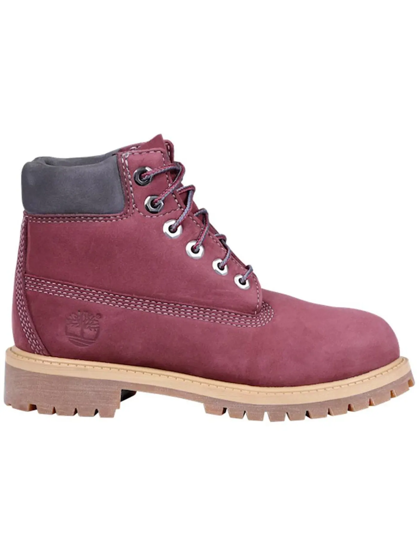 Детские ботинки Timberland 6" Premium Boot Bordeaux (GS) — изображение 1 из 1, темный красный