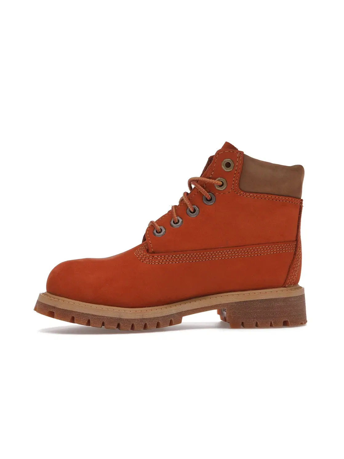 Детский ботинок Timberland 6" Premium Boot — изображение 3 из 4, оранжевый/бежевый