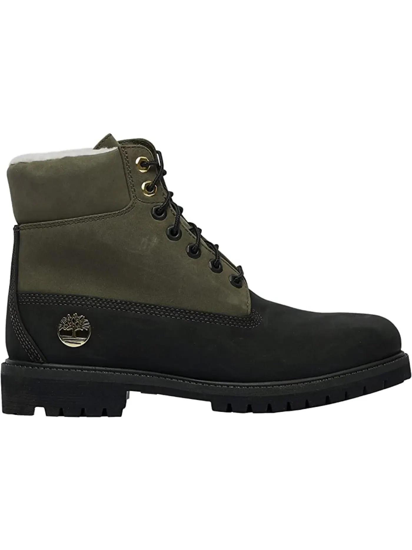 Детские ботинки с высоким берцем Shearling Timberland — изображение 1 из 1, черный