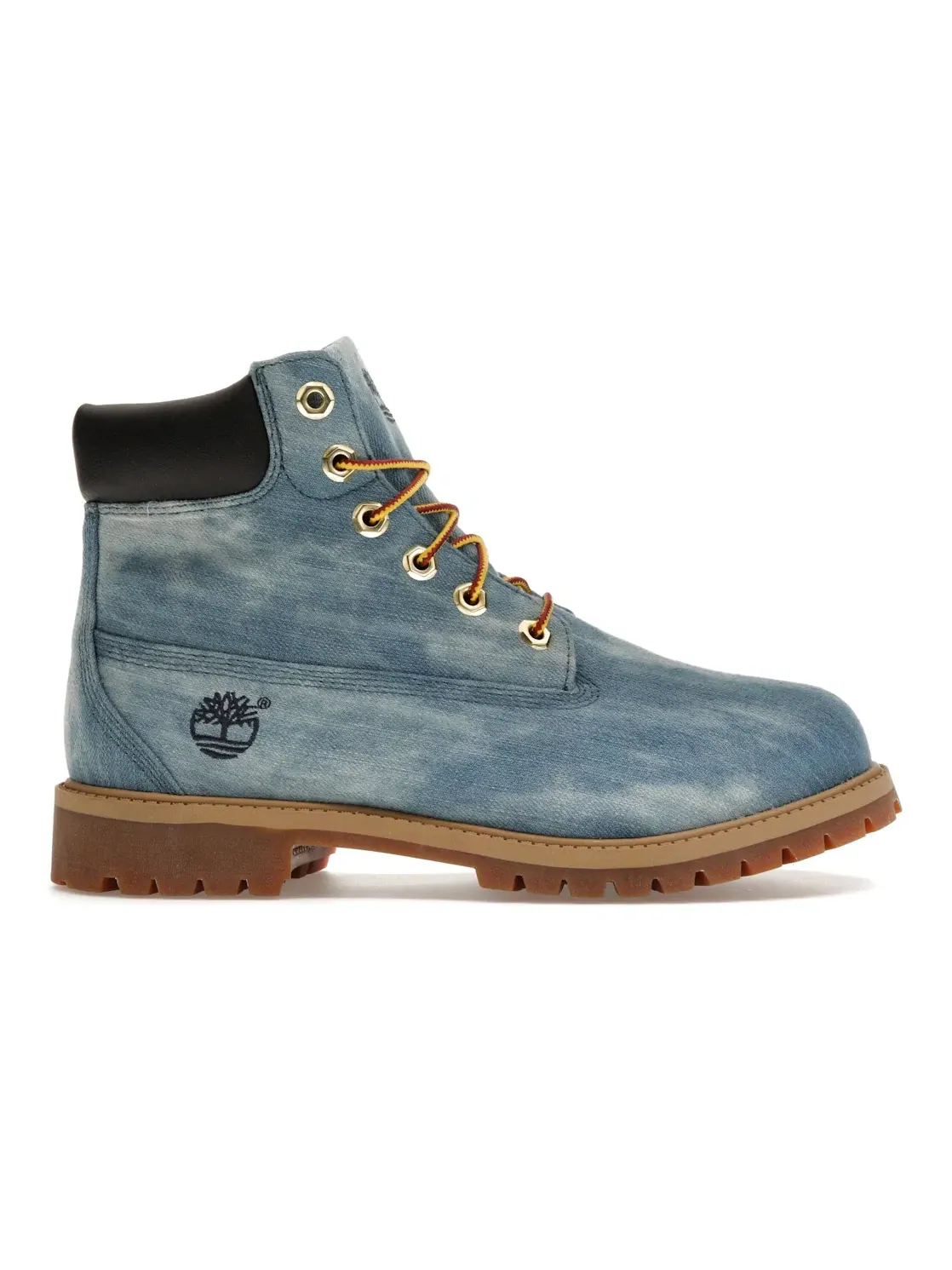 Мужские ботинки джинсовые Timberland 6" Boot — изображение 1 из 4, джинсовый синий