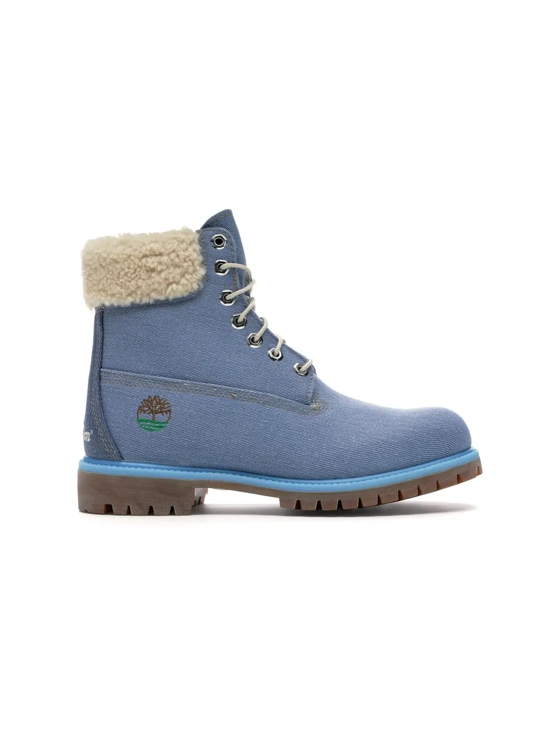 Мужские ботинки джинсовые Timberland 6" Boot Just Don Denim Timberland — изображение 1 из 4, светлый синий