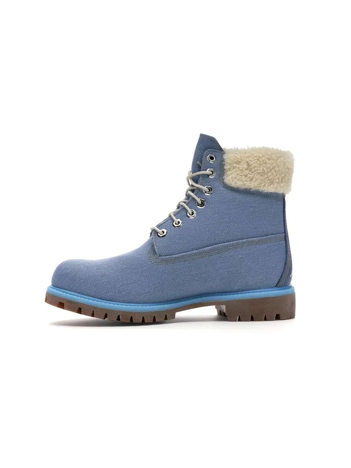 Мужские ботинки джинсовые Timberland 6" Boot Just Don Denim Timberland — изображение 3 из 4, светлый синий
