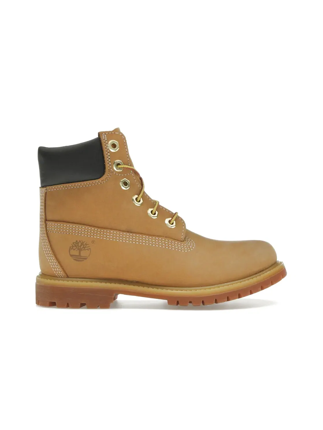 Женские ботинки высокие водонепроницаемые Timberland 6" Lace Up Premium Waterproof Boot — изображение 1 из 4, пшеница