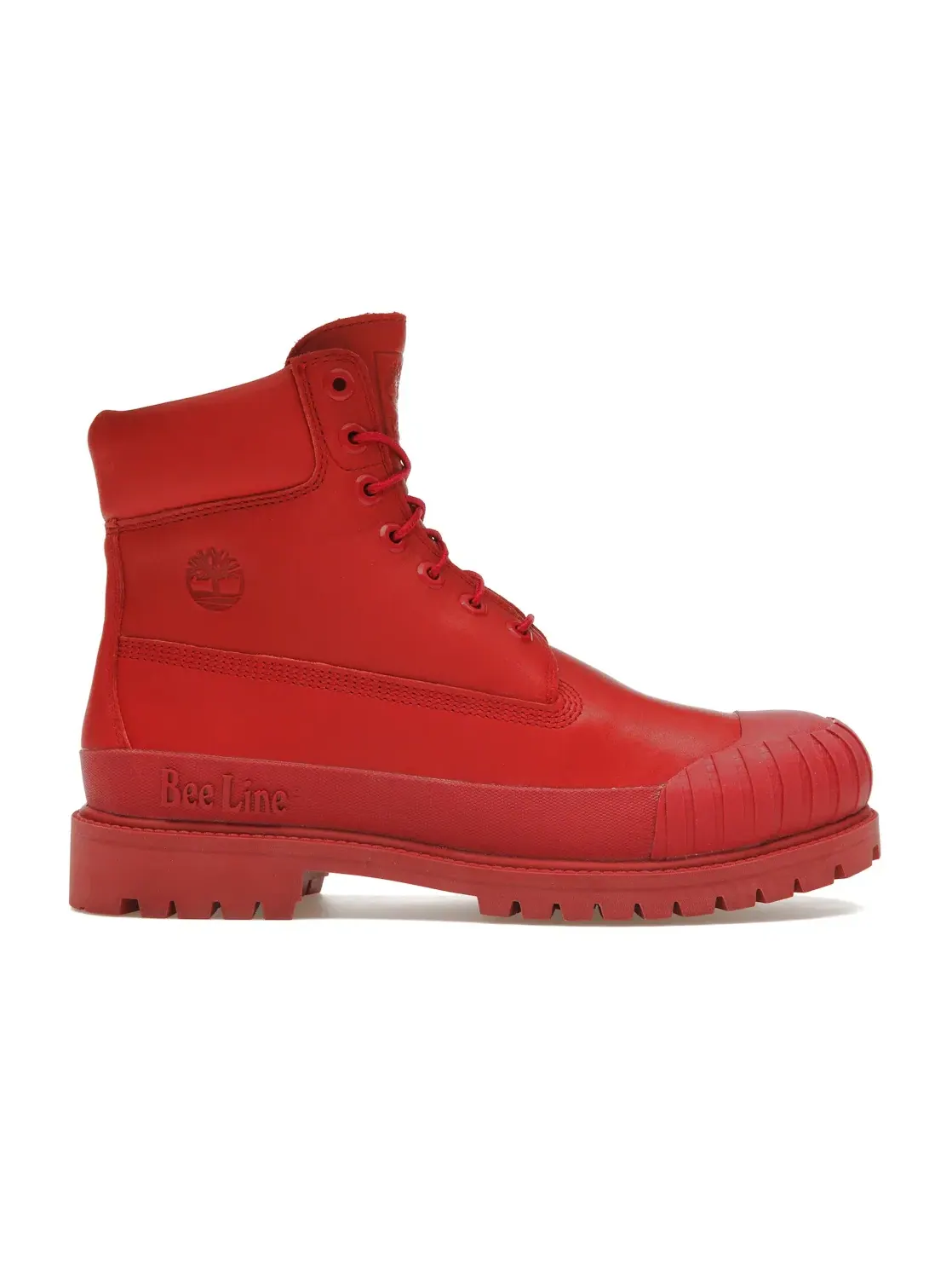 Мужские ботинки с резиновым носком Timberland 6" Boot Premium Bee Line — изображение 1 из 4, красный