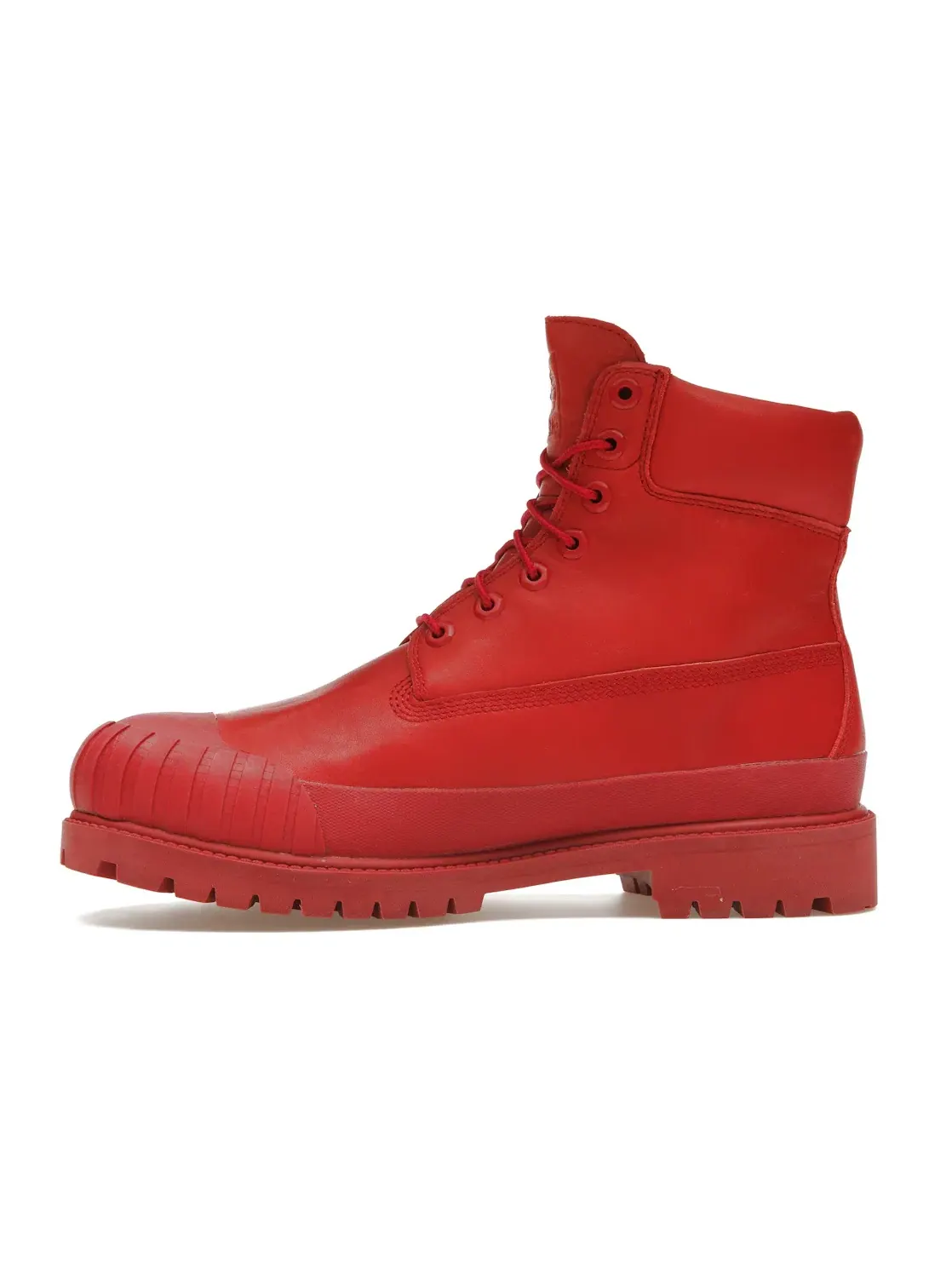 Мужские ботинки с резиновым носком Timberland 6" Boot Premium Bee Line — изображение 3 из 4, красный