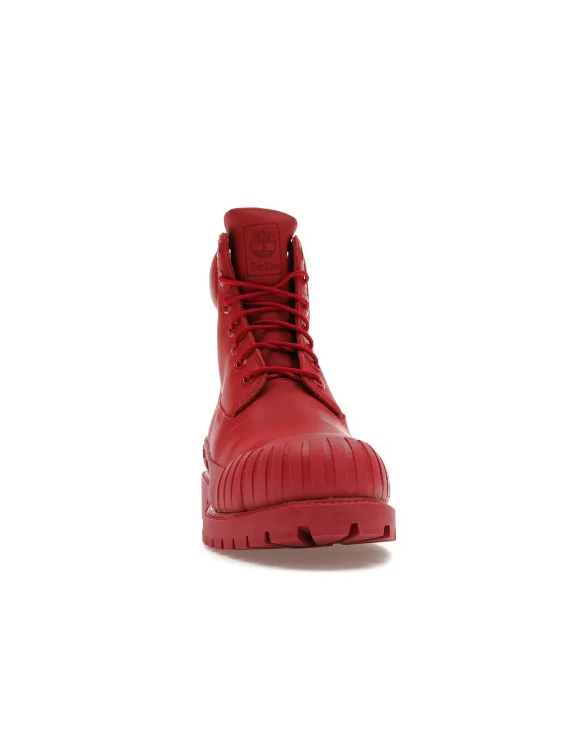 Женский ботинок с резиновым носком Timberland 6" Boot Premium Bee Line Rubber Toe WP — изображение 2 из 4, красный